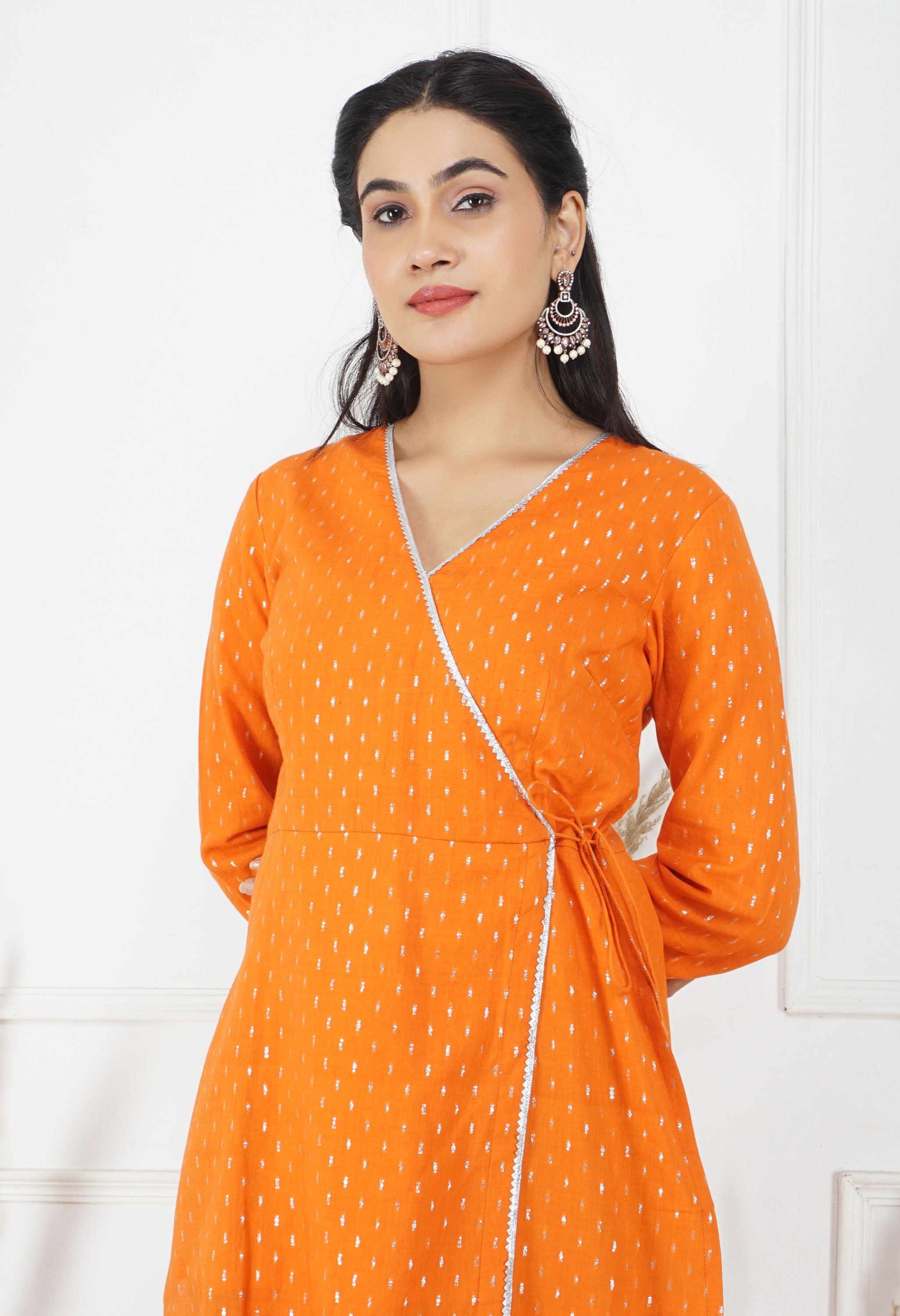 Narangi Kurta Set | Women Orange Kurtas Sets