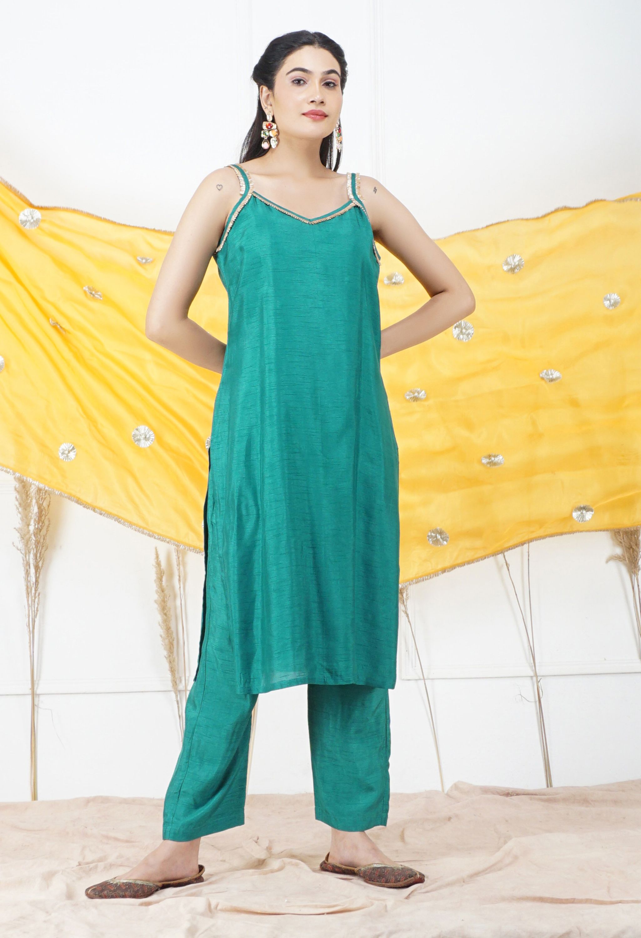 Surbhi Silk Kurta Set | Silk Kurta Set for Women Online