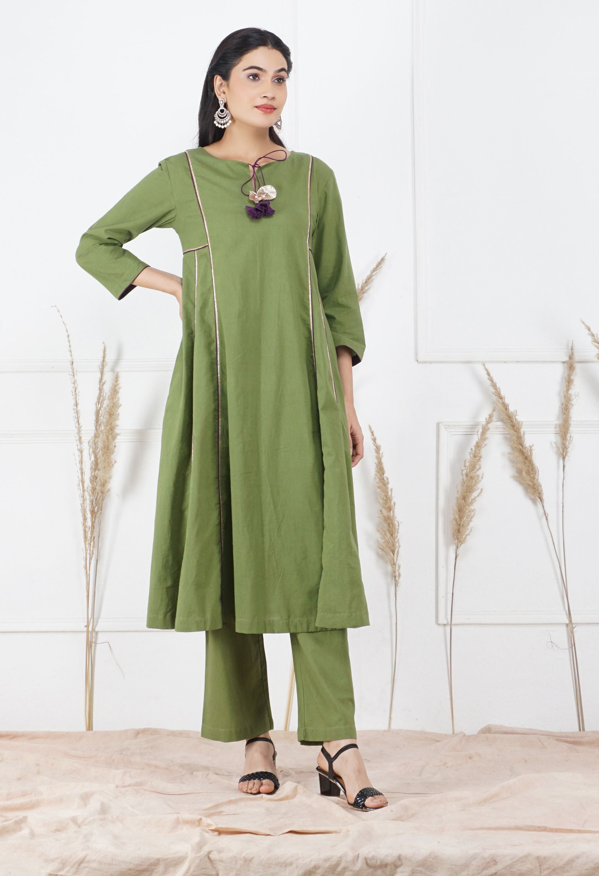 Panel Kurta Set For Women