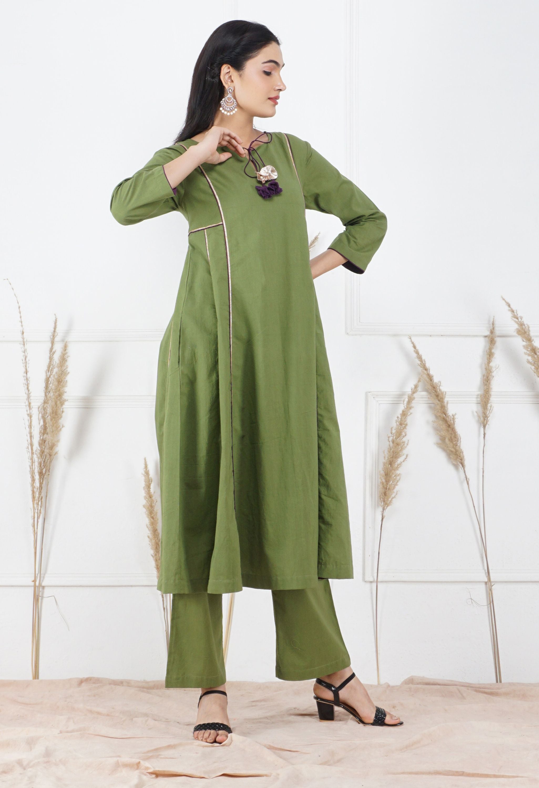 Panel Kurta Set For Women