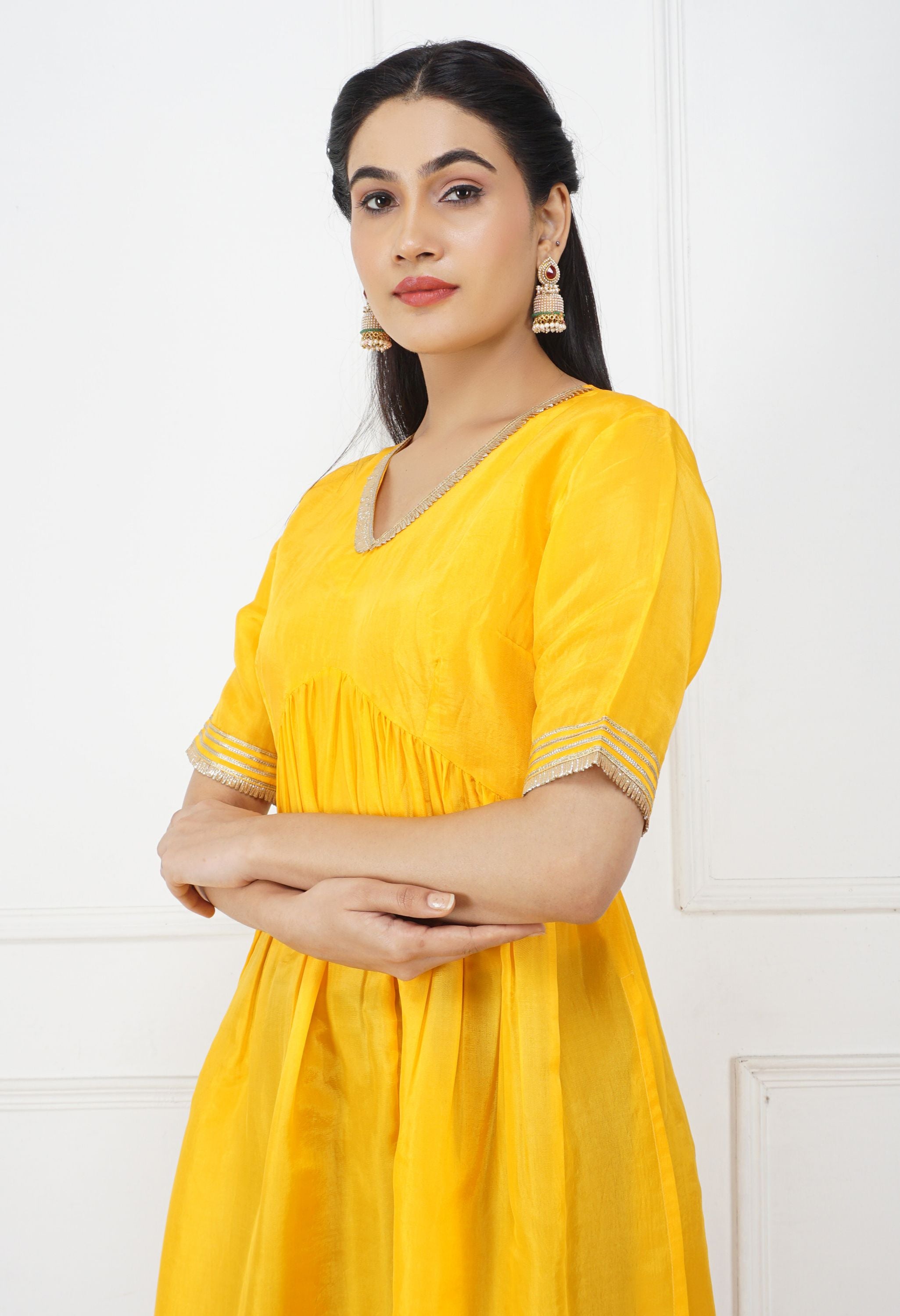 Gainda Kurta Set | Genda Ful Kurta Set