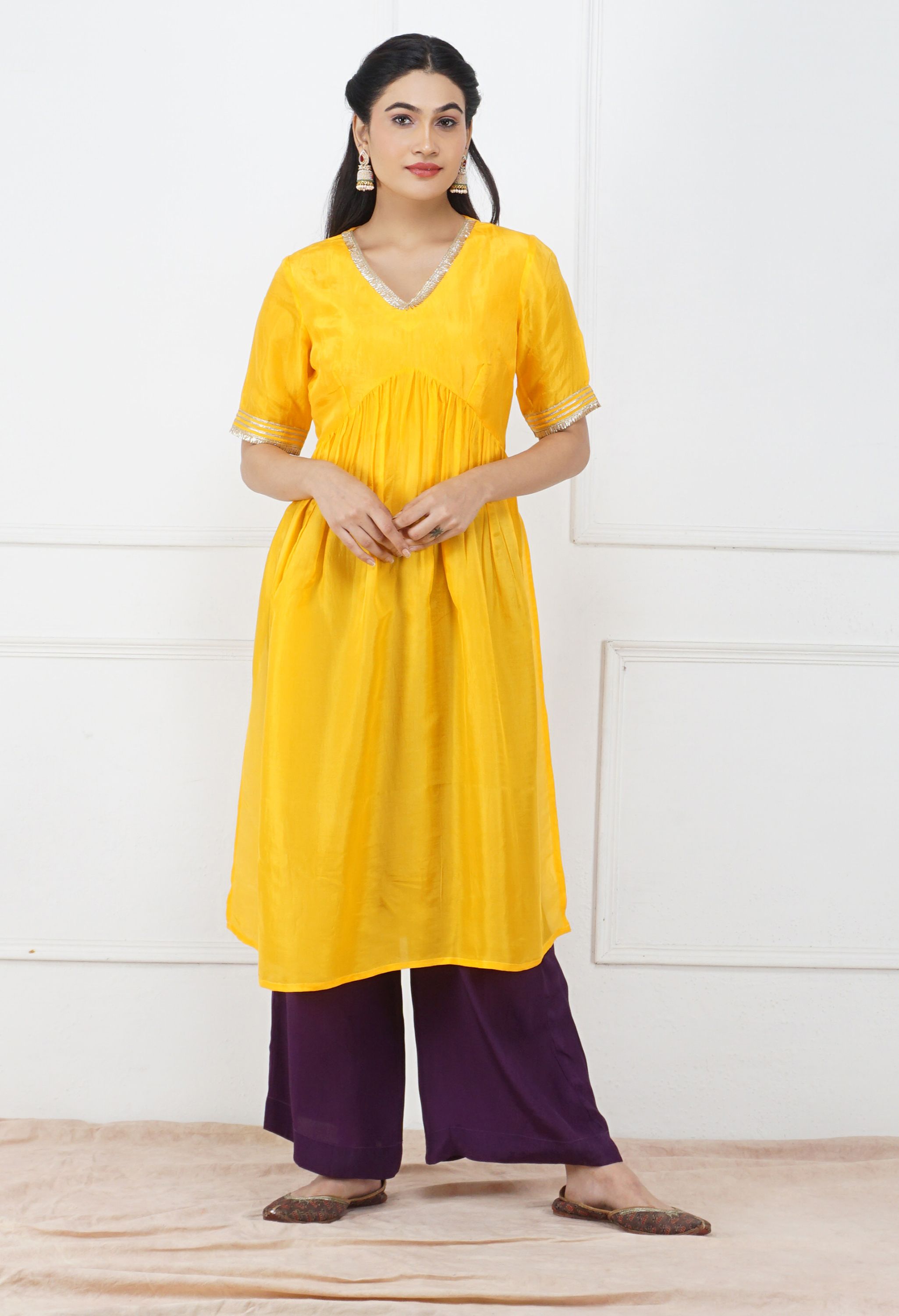 Gainda Kurta Set | Genda Ful Kurta Set