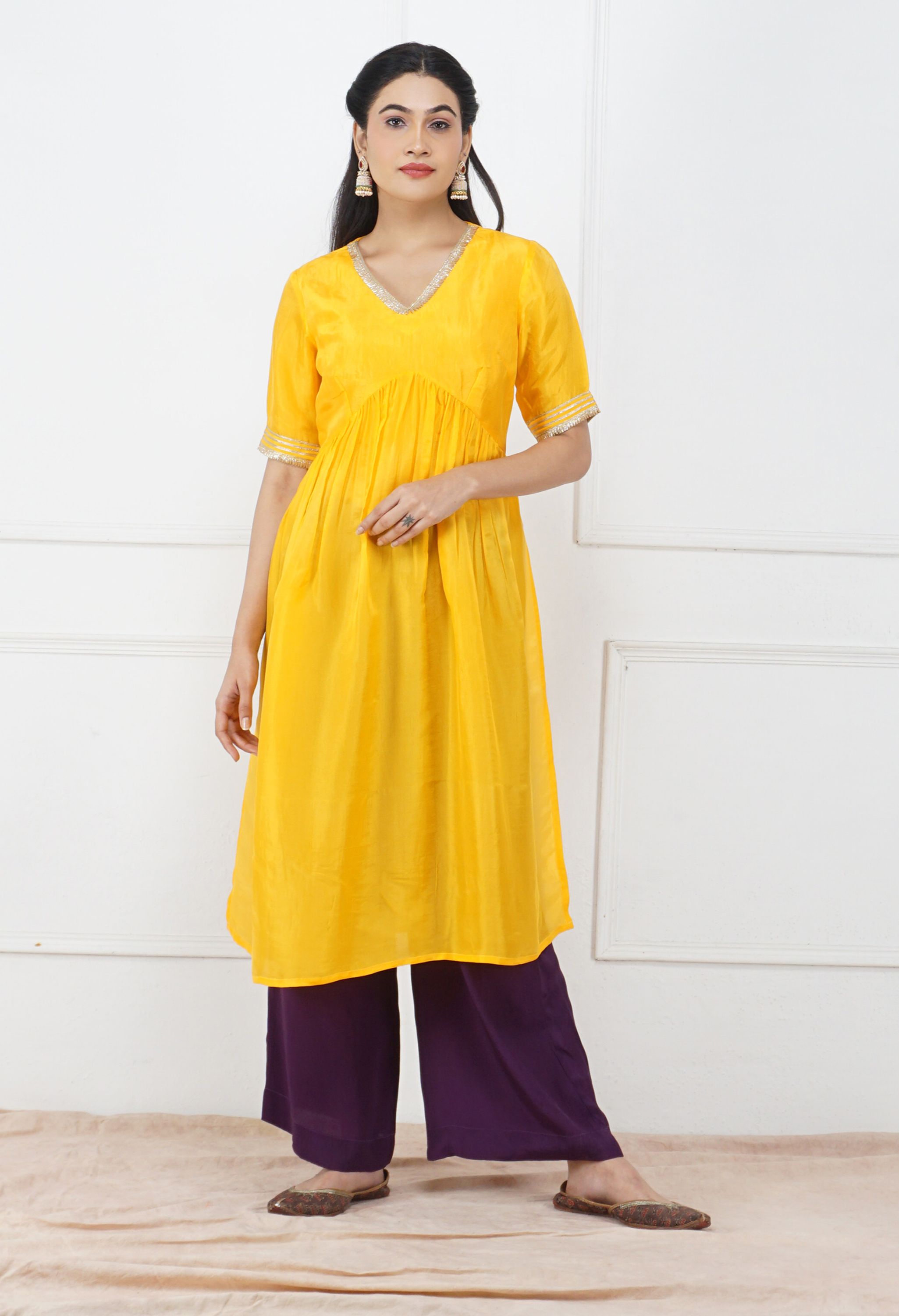 Gainda Kurta Set | Genda Ful Kurta Set