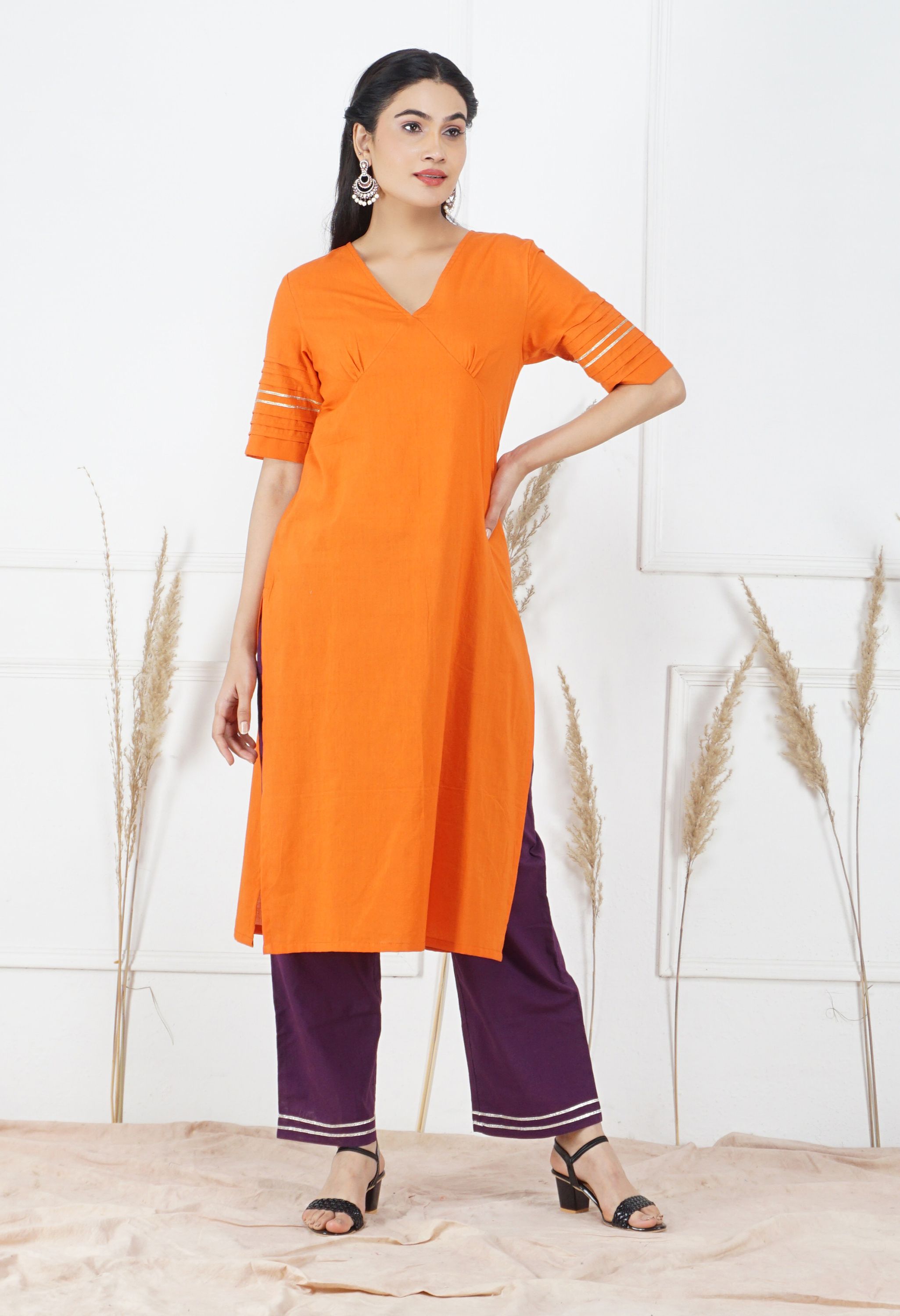 Sintri Cotton Kurta Set | Cotton Kurta Set for Women