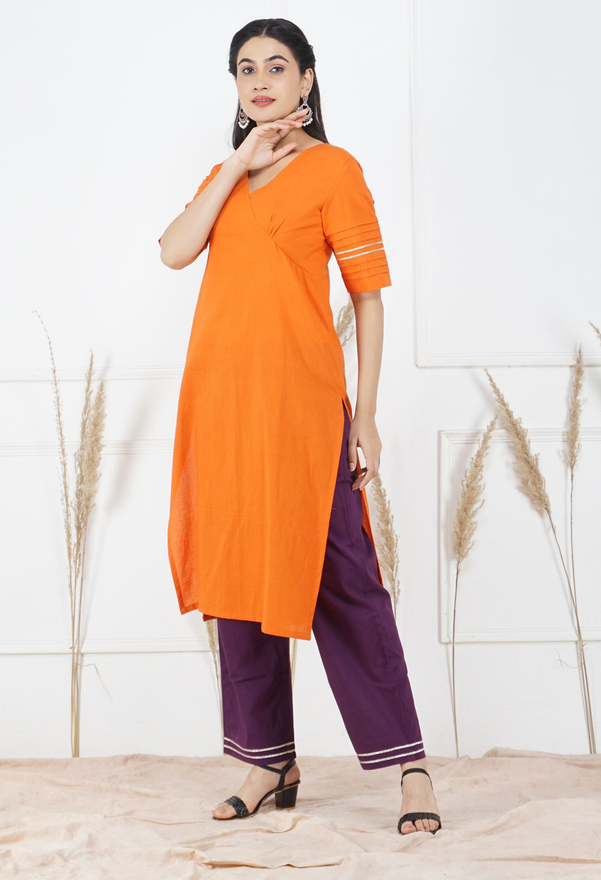 Sintri Cotton Kurta Set | Cotton Kurta Set for Women