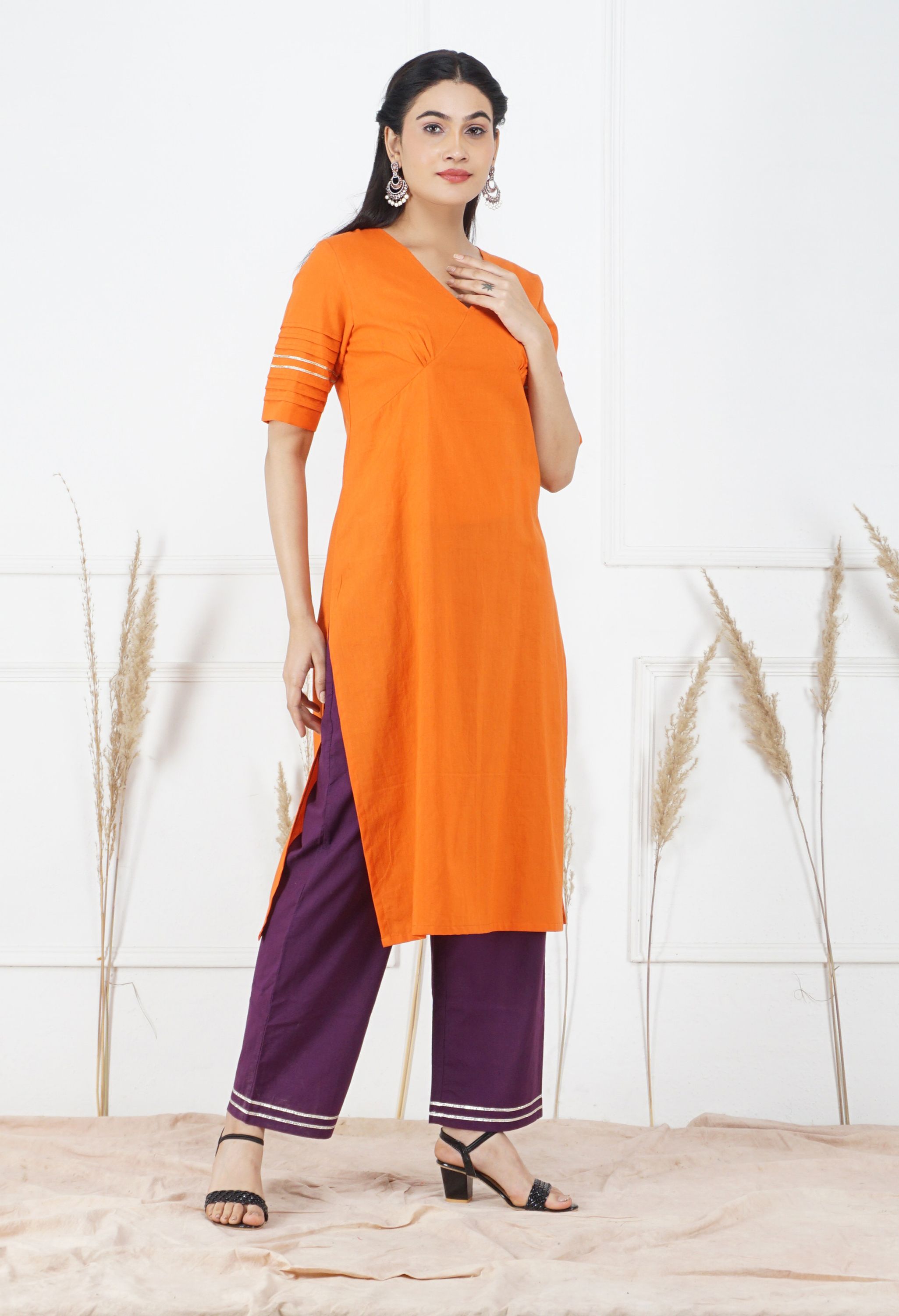 Sintri Cotton Kurta Set | Cotton Kurta Set for Women