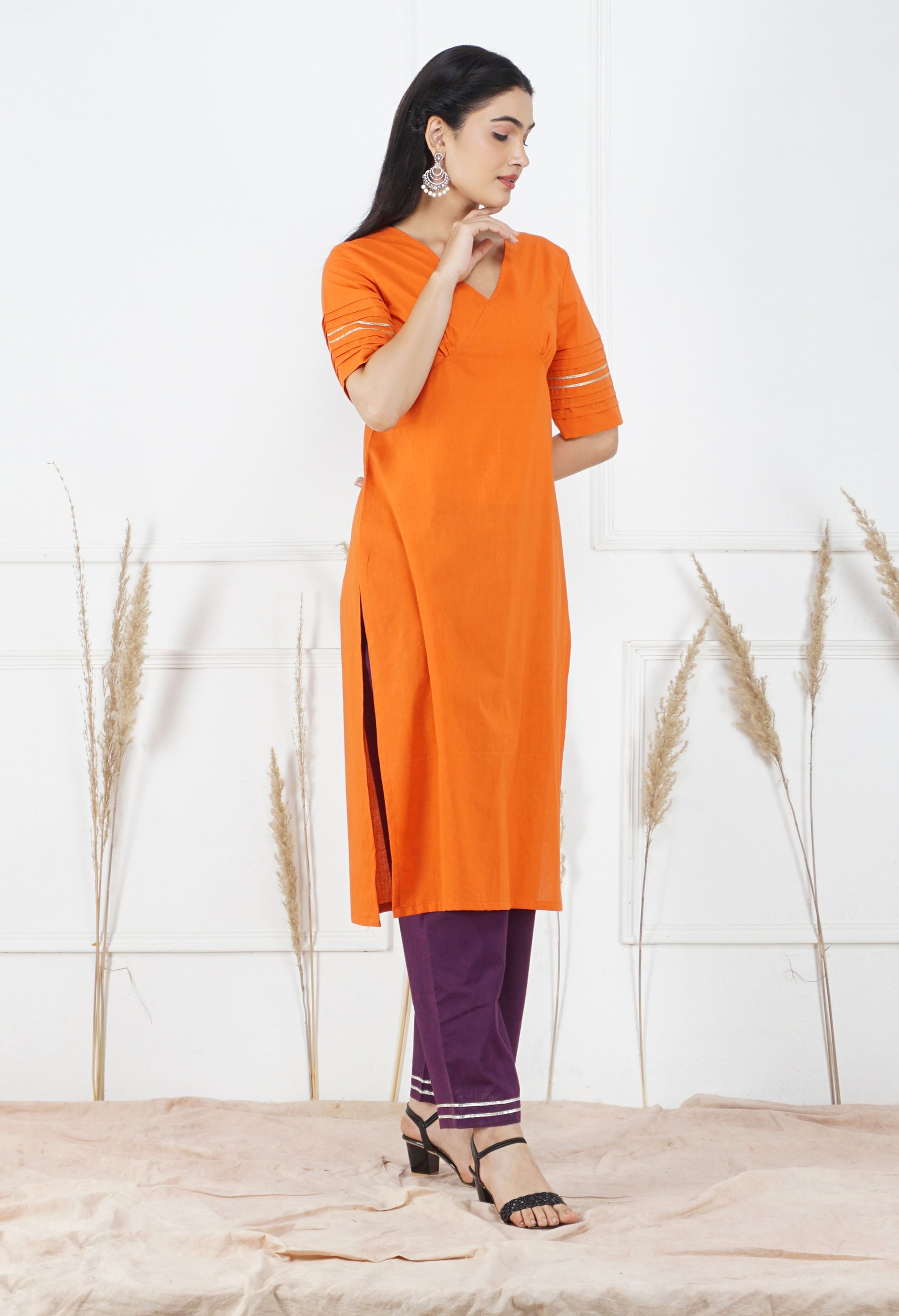 Sintri Cotton Kurta Set | Cotton Kurta Set for Women