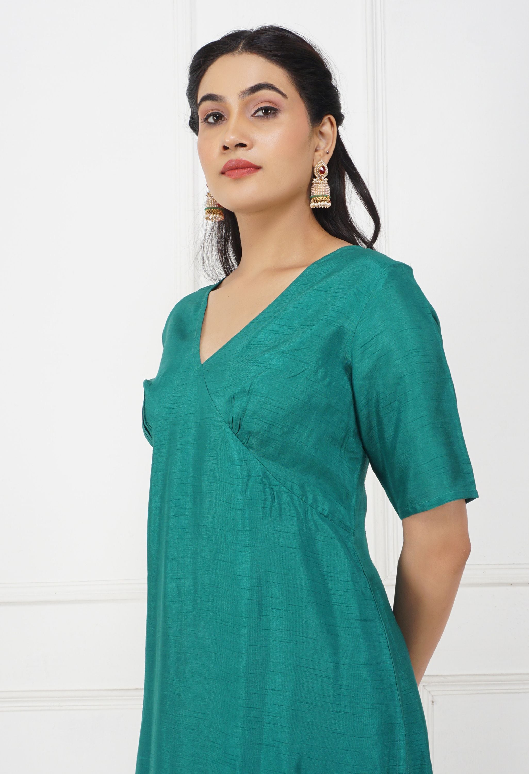 Silk Dupatta Set | Trendy Silk Kurta Sets With Dupatta Online