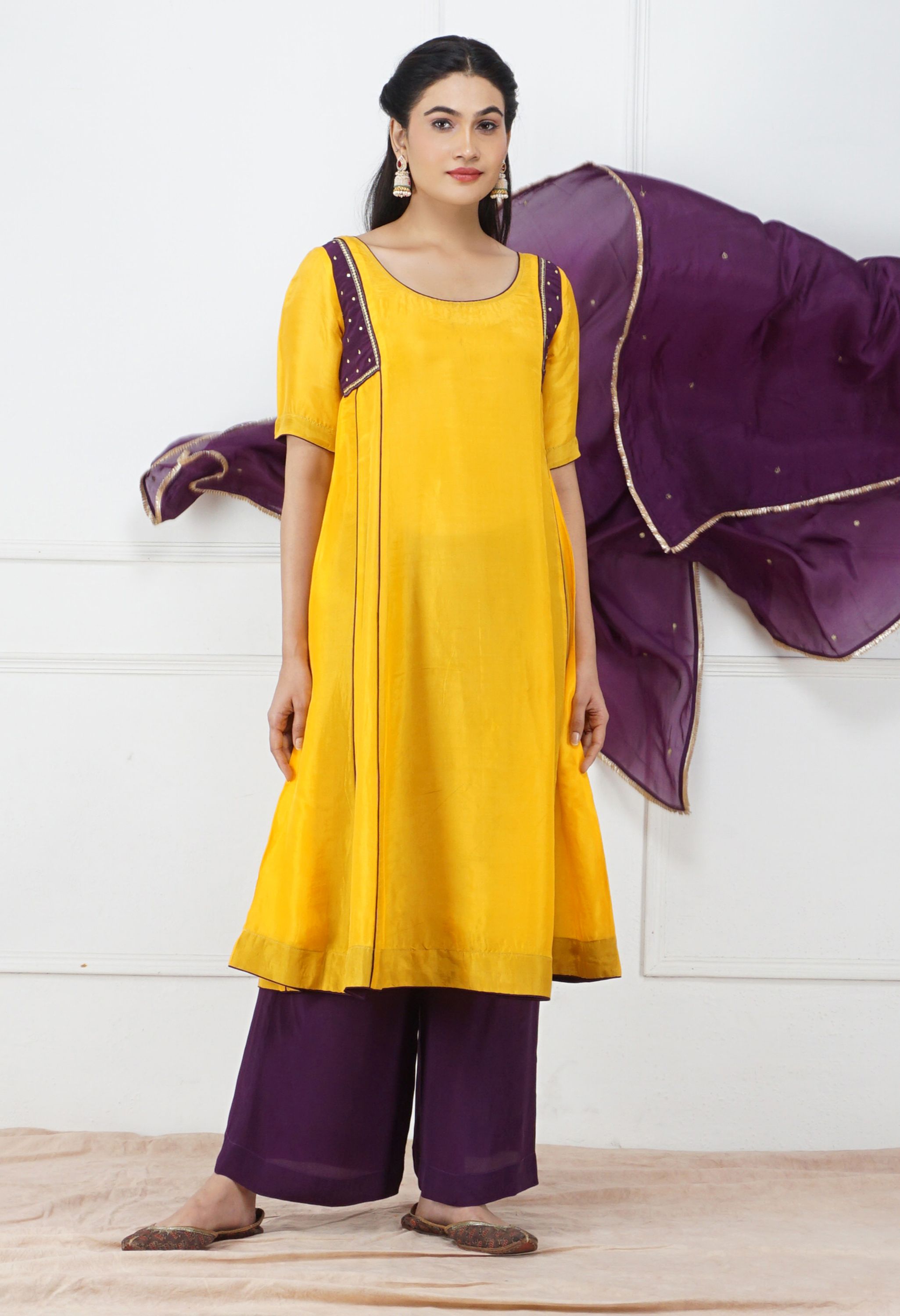 Sitar Kurta Dupatta Set | Women Kurta Sets With Dupatta