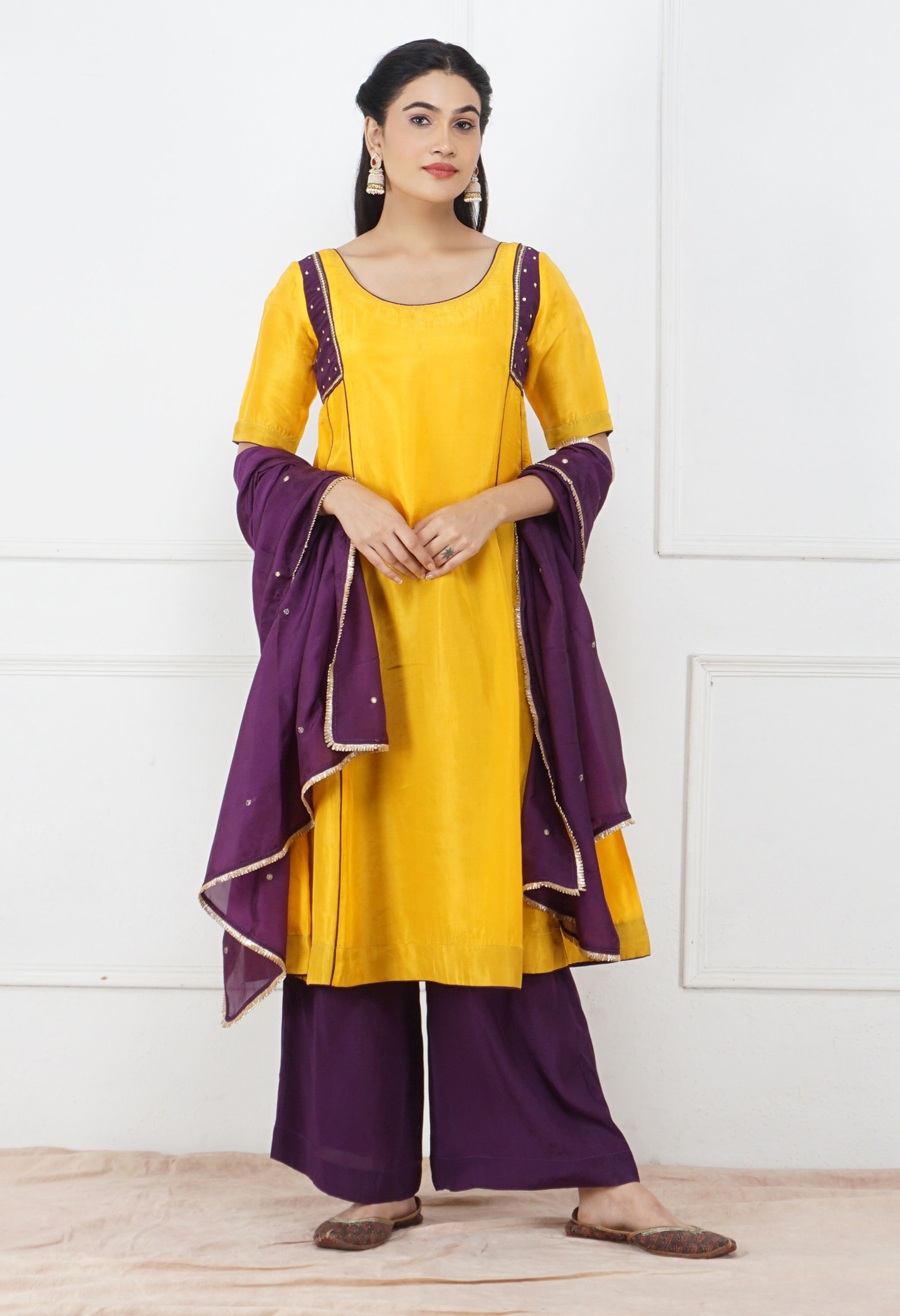 Sitar Kurta Dupatta Set | Women Kurta Sets With Dupatta