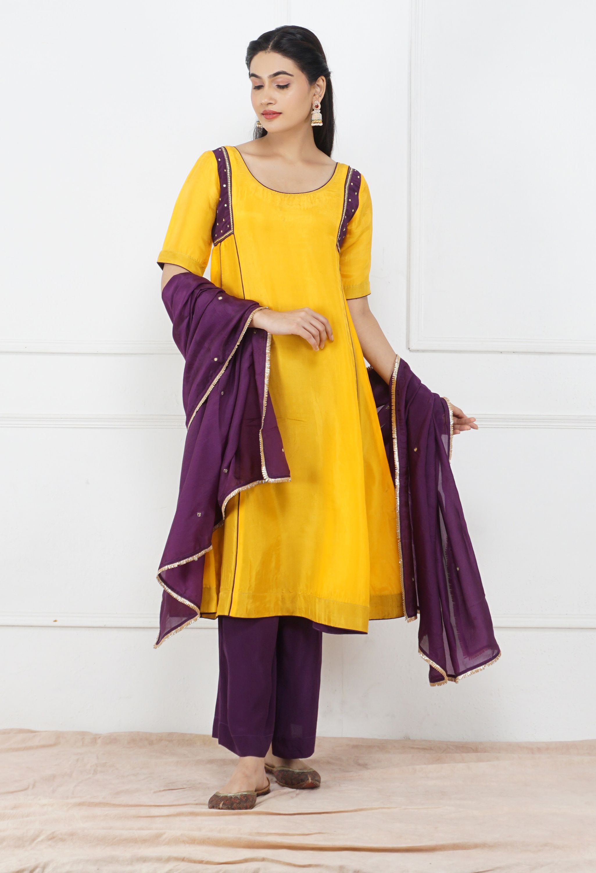 Sitar Kurta Dupatta Set | Women Kurta Sets With Dupatta