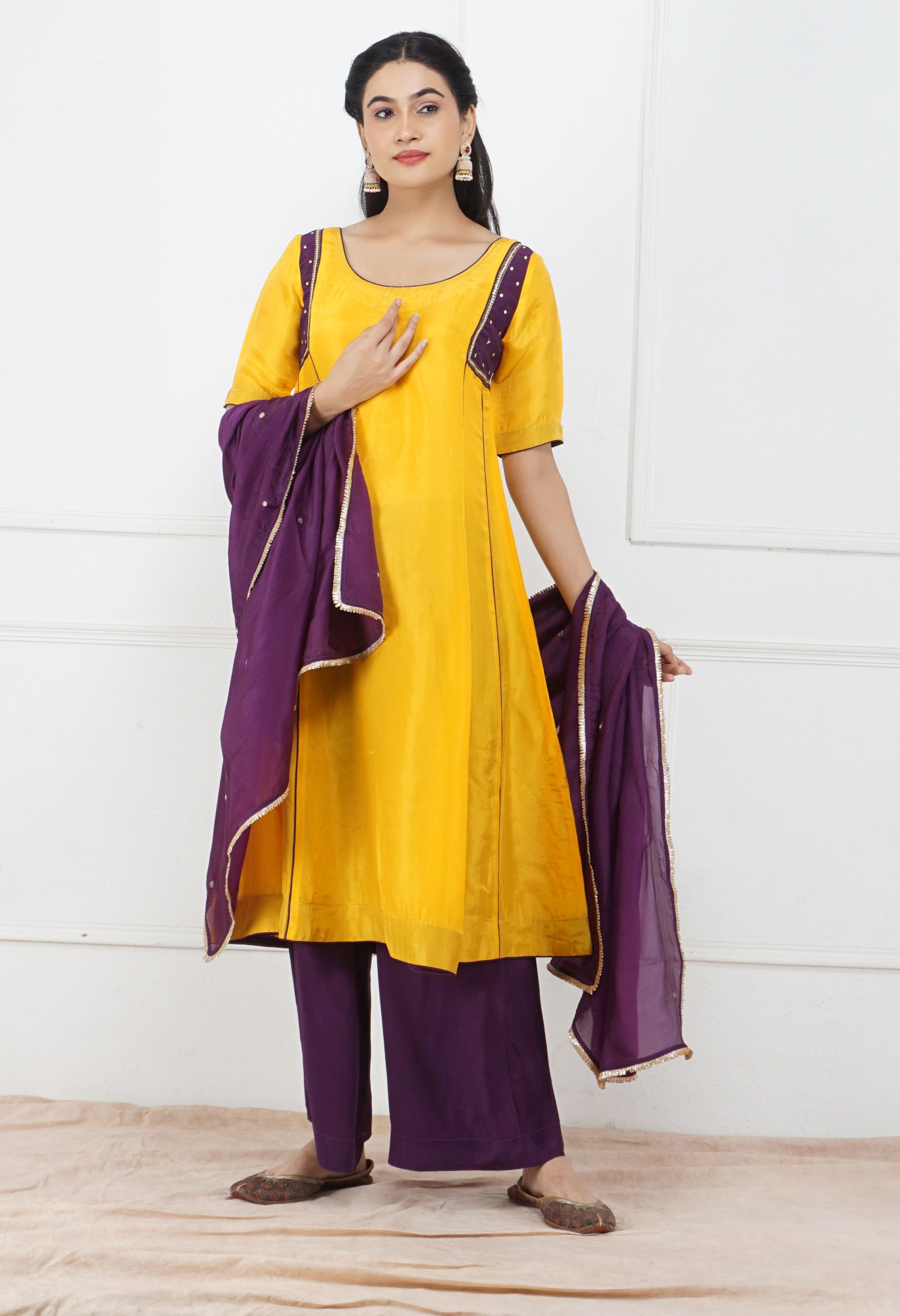 Sitar Kurta Dupatta Set | Women Kurta Sets With Dupatta