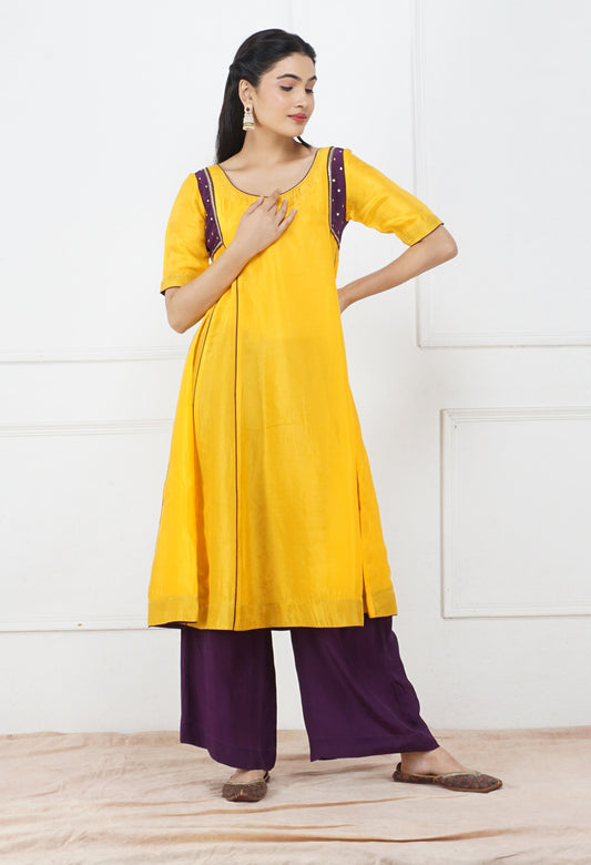 yellow-silk-kurta-set-|-yellow-kurta-sets-for-women