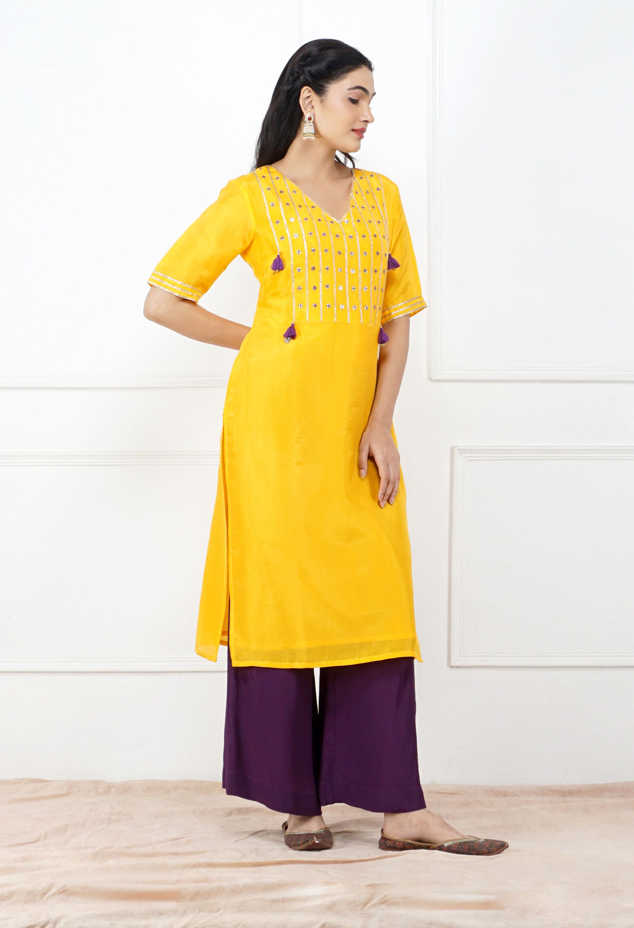 Kurta Set | Yellow Kurta Sets for Women