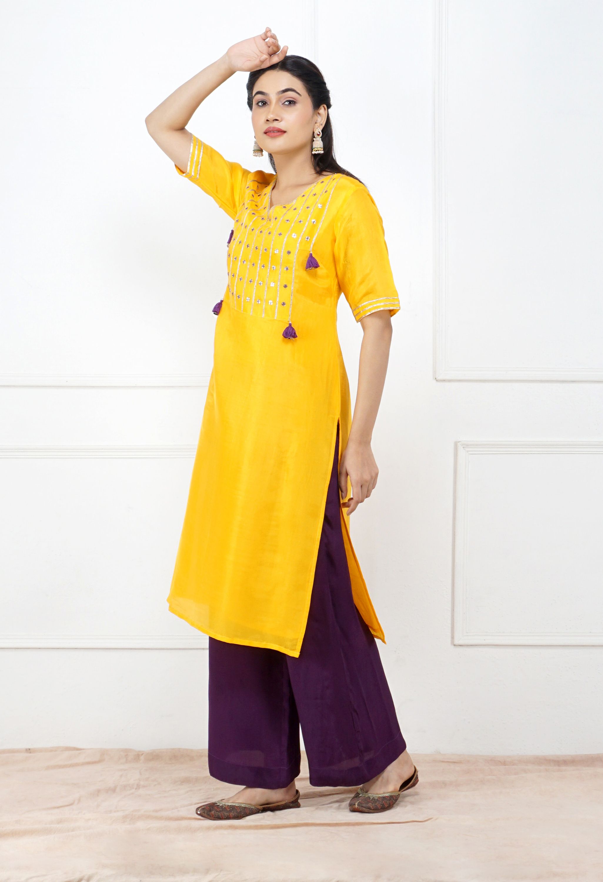 Kurta Set | Yellow Kurta Sets for Women
