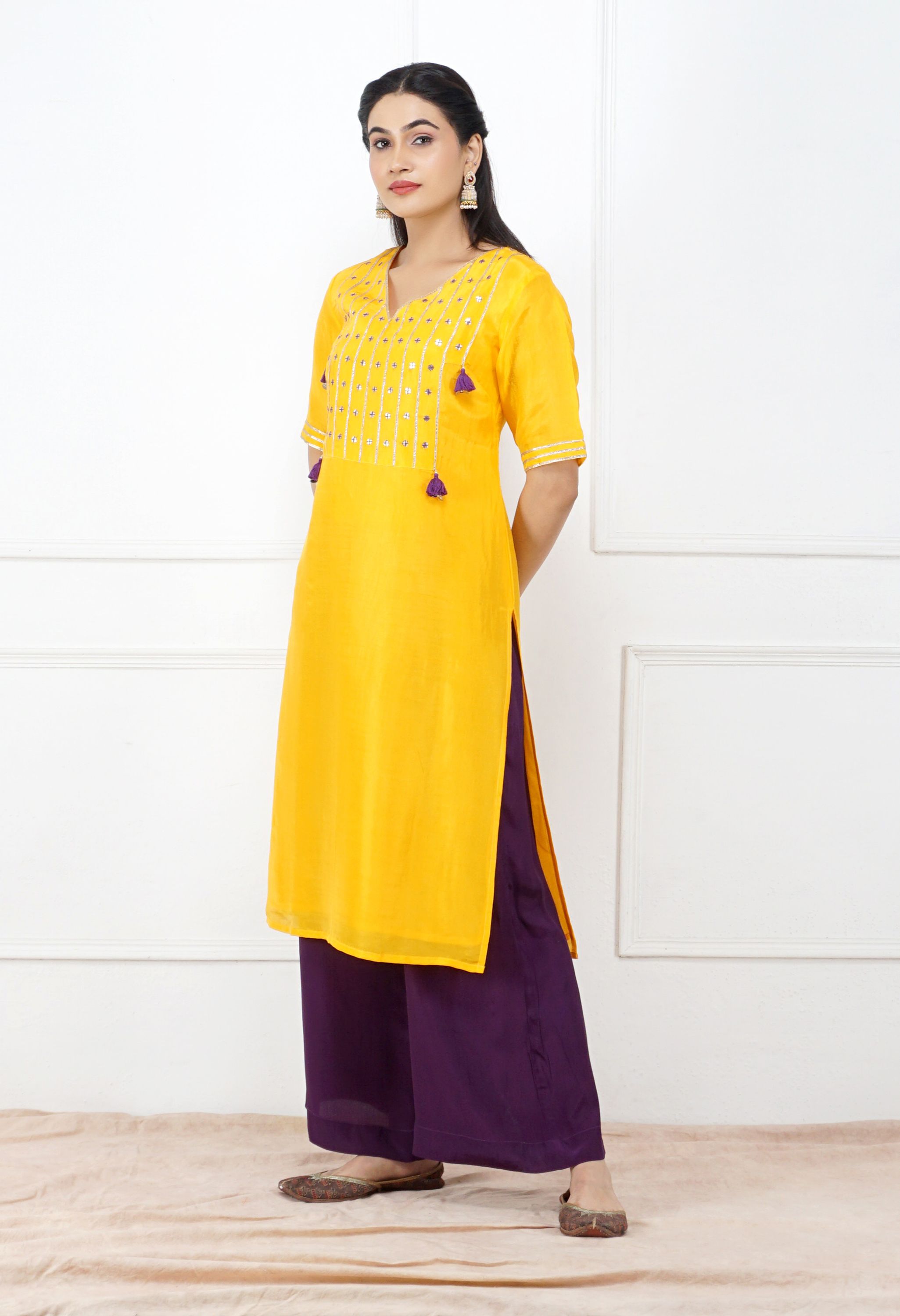 Kurta Set | Yellow Kurta Sets for Women