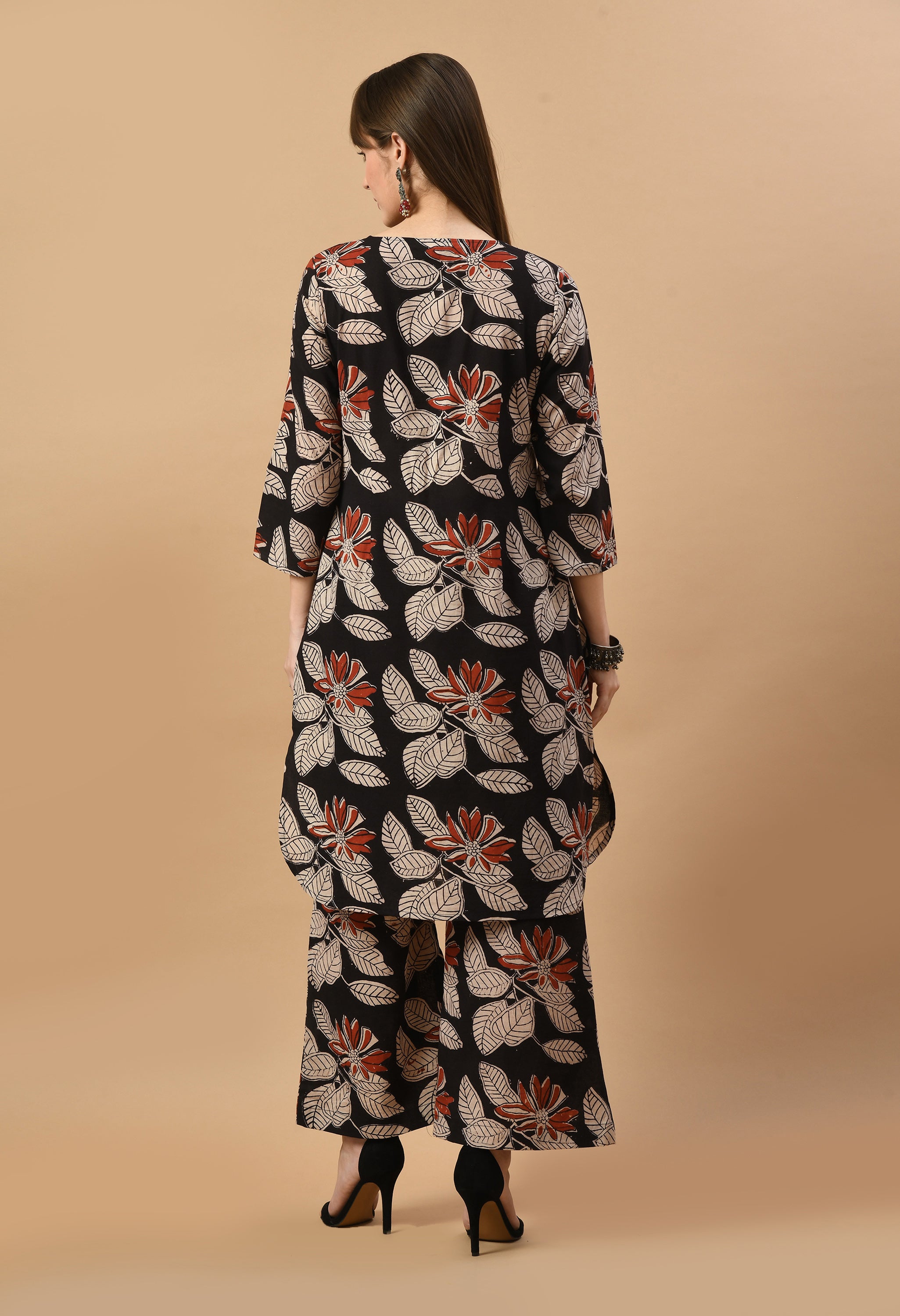 gulmohar-hand-block-print-kurta-set