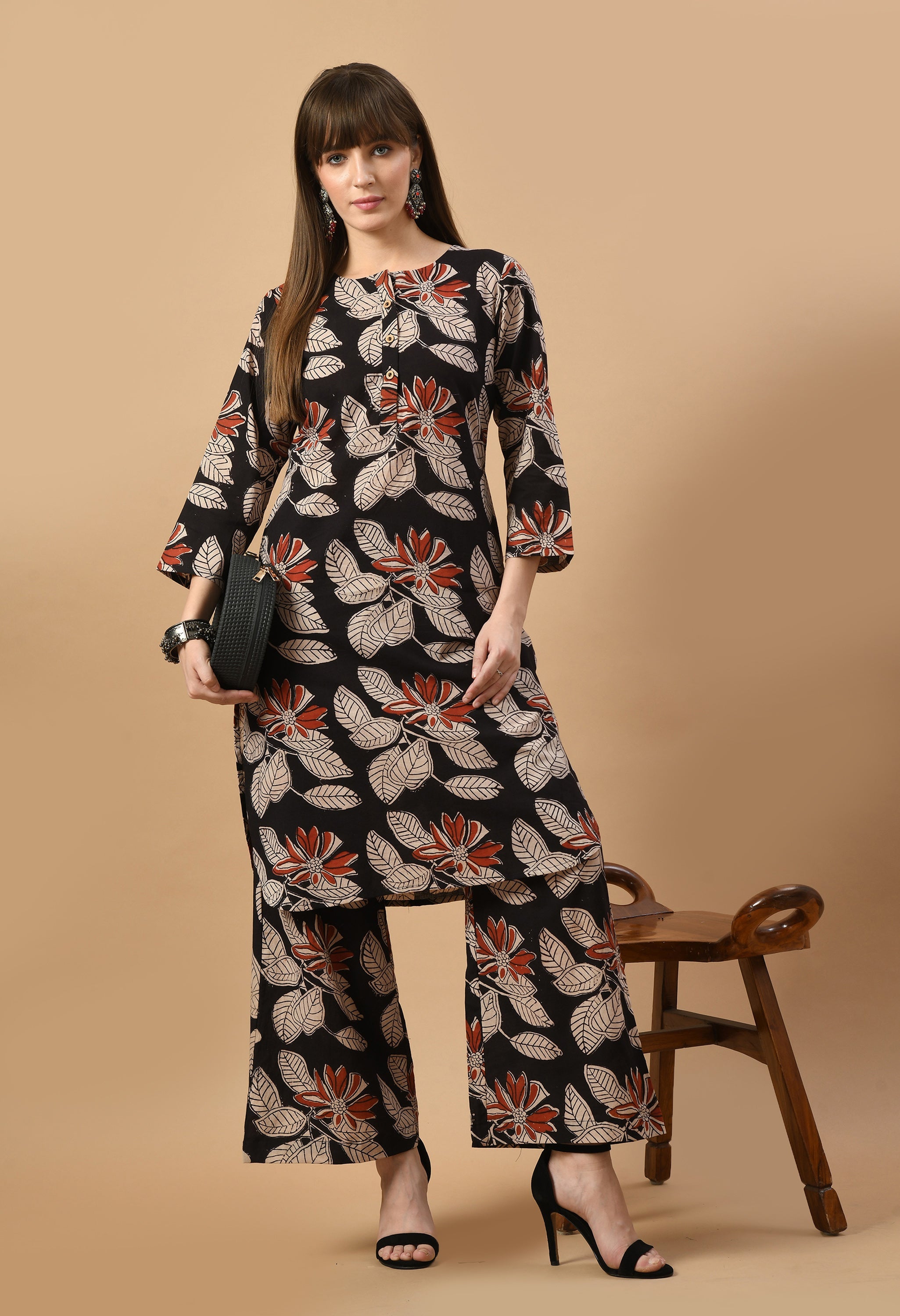 gulmohar-hand-block-print-kurta-set