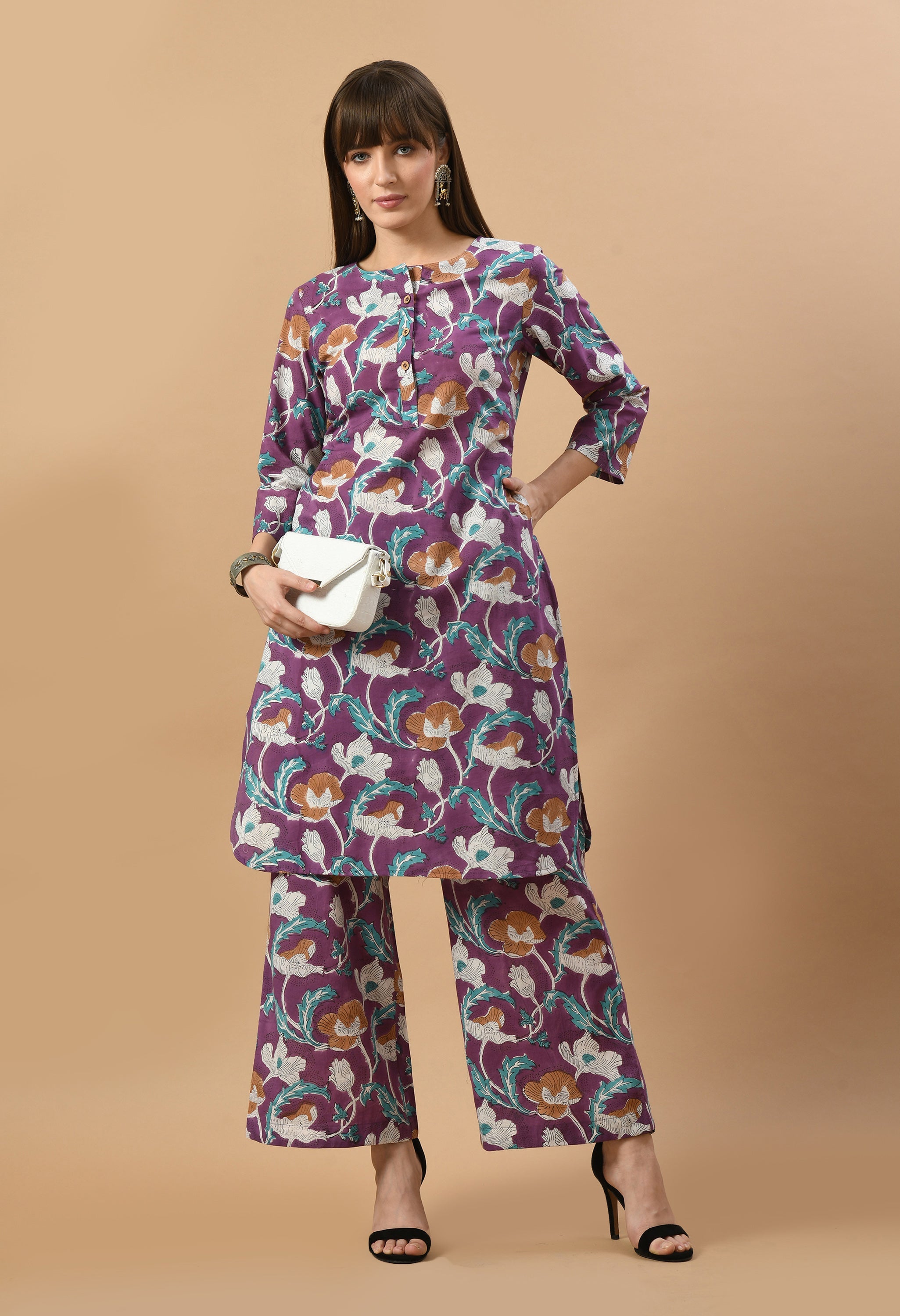 dahlia-hand-block-kurta-set
