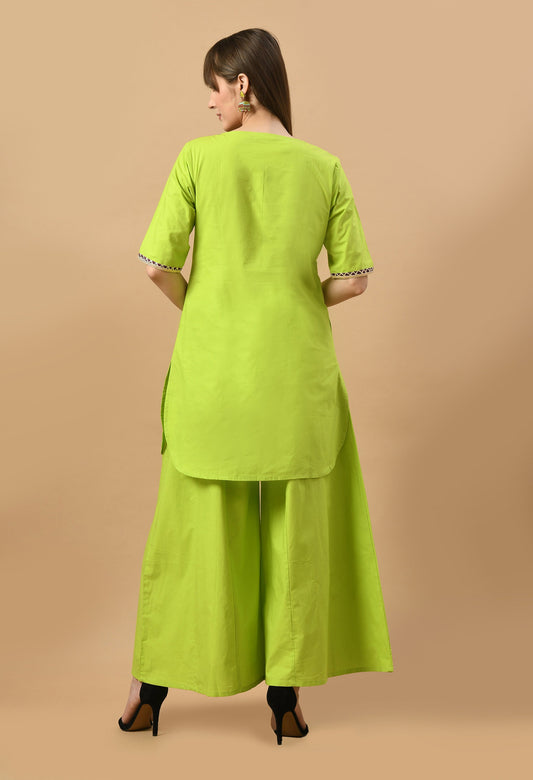 orchid-green-cotton-kurta-set-|-green-cotton-kurta-set-for-women