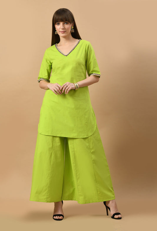 orchid-green-cotton-kurta-set-|-green-cotton-kurta-set-for-women