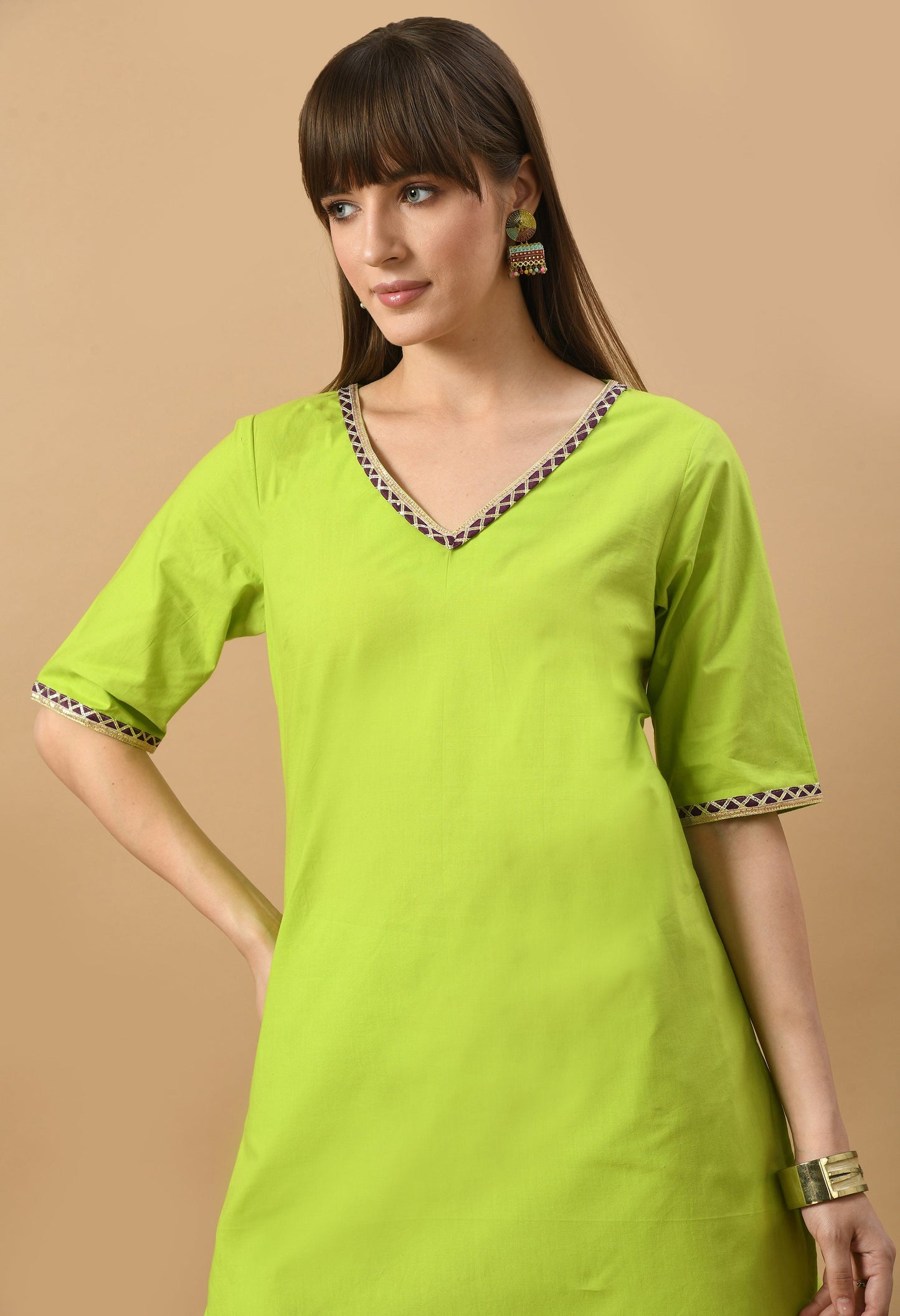 orchid-green-cotton-kurta-set