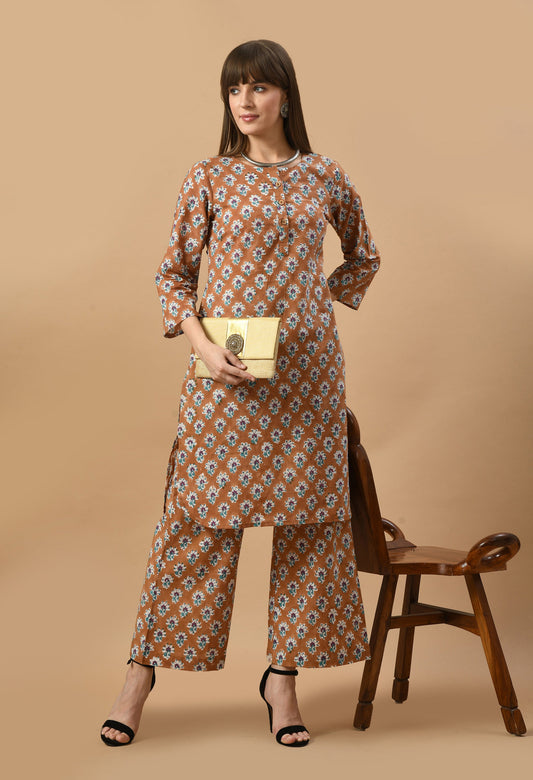 bagru-buti-hand-block-cotton-kurta-set-|-hand-block-print-cotton-for-women