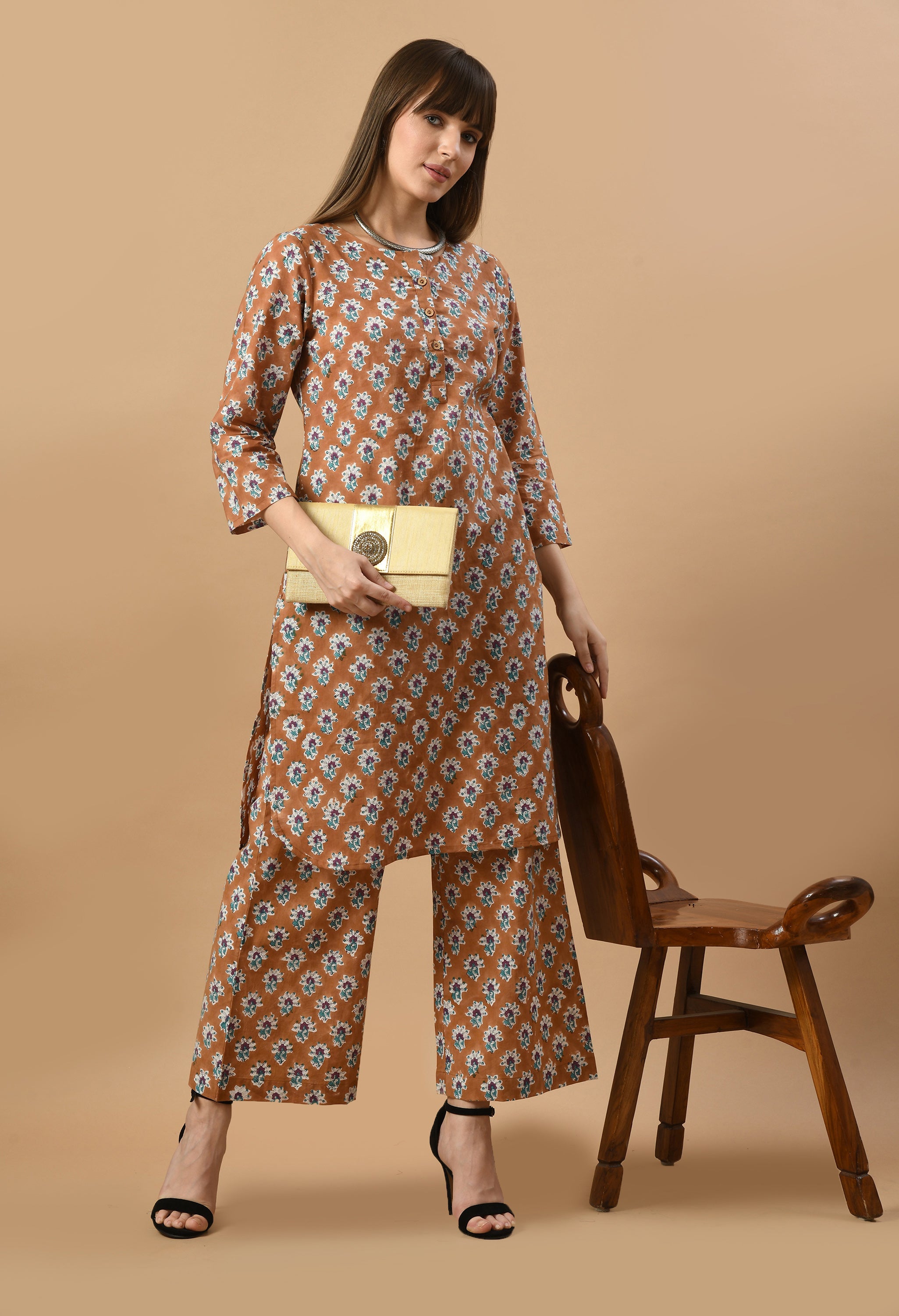 bagru-buti-hand-block-cotton-kurta-set