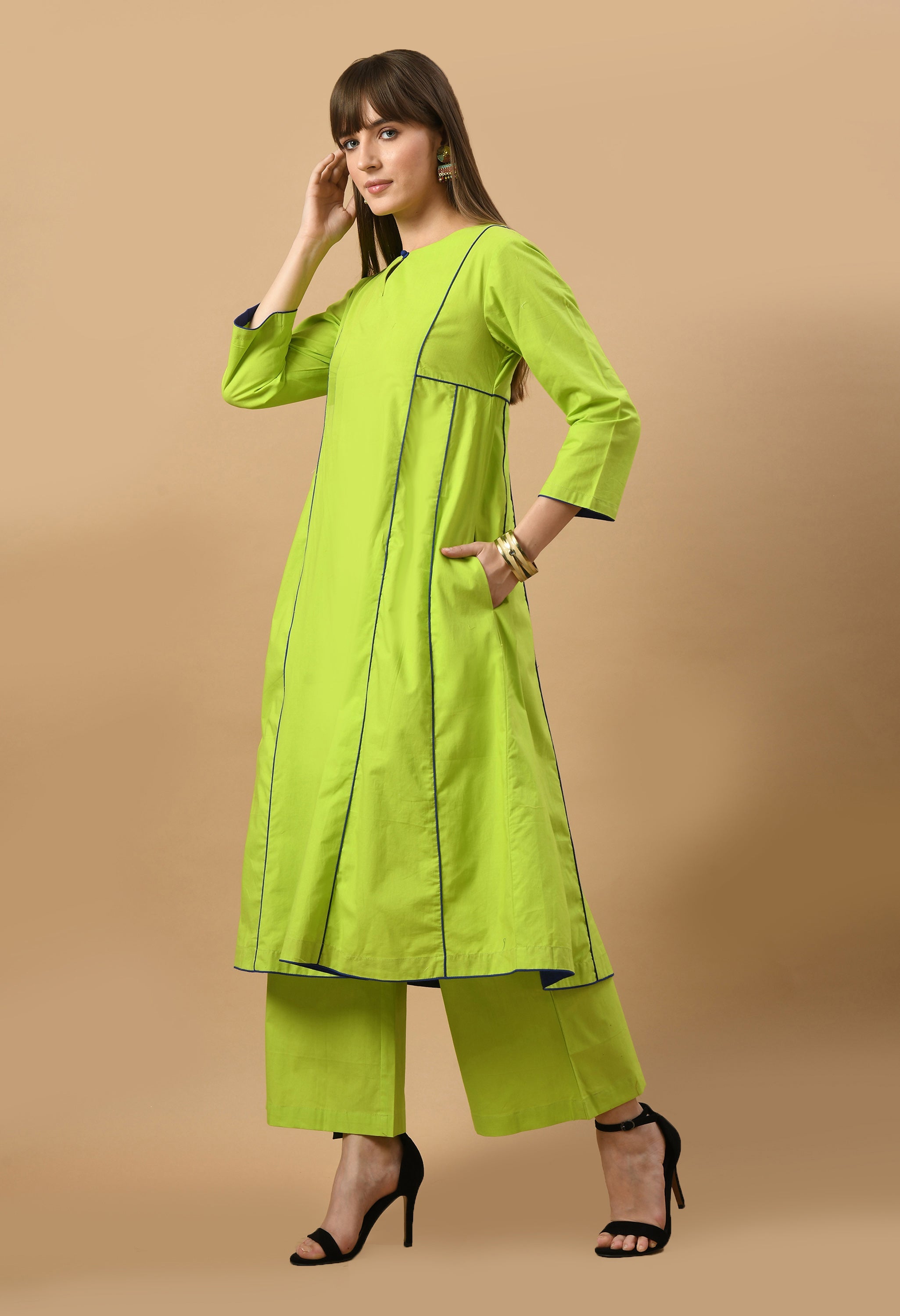 Panel Kurta Set For Women