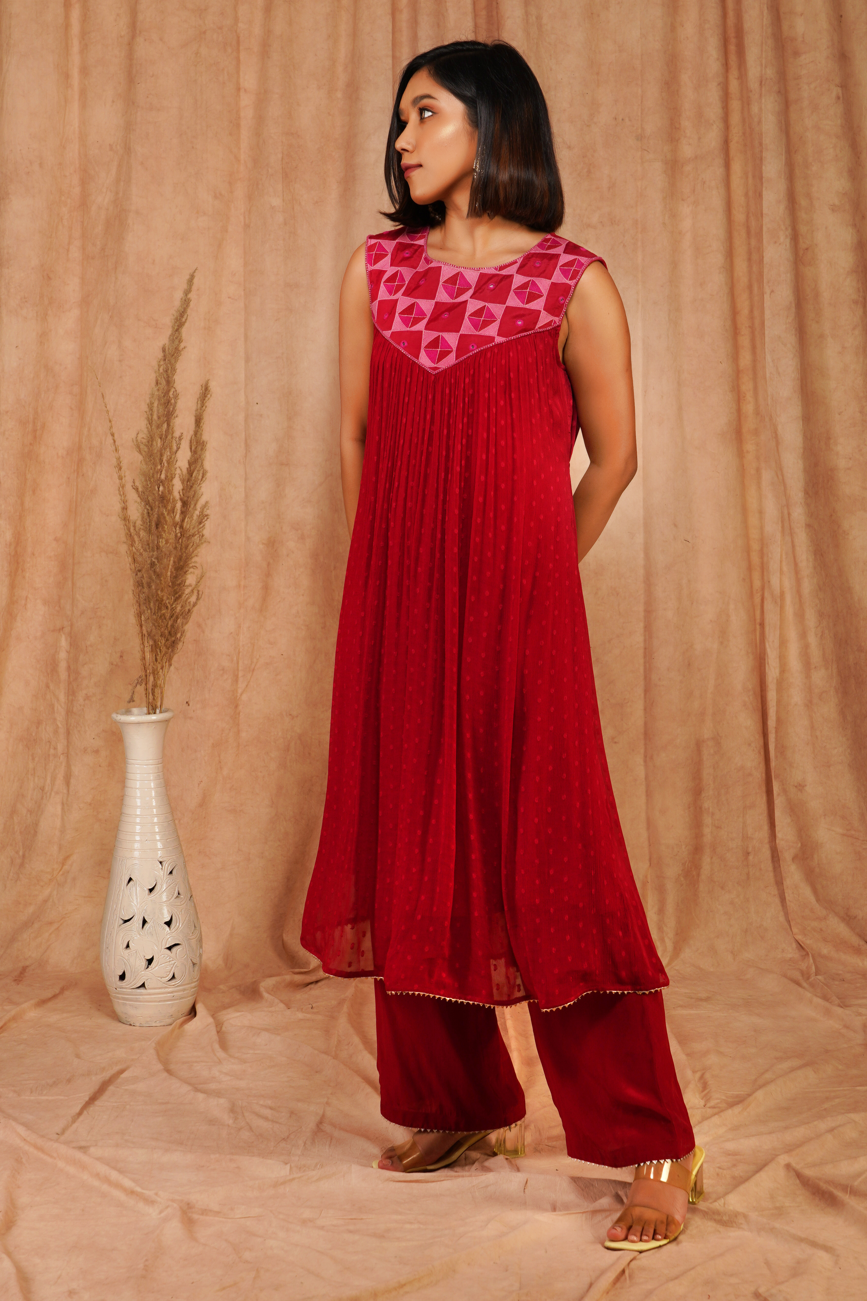 Banno Pulkari Kurta Set | Phulkari Kurta Online In India