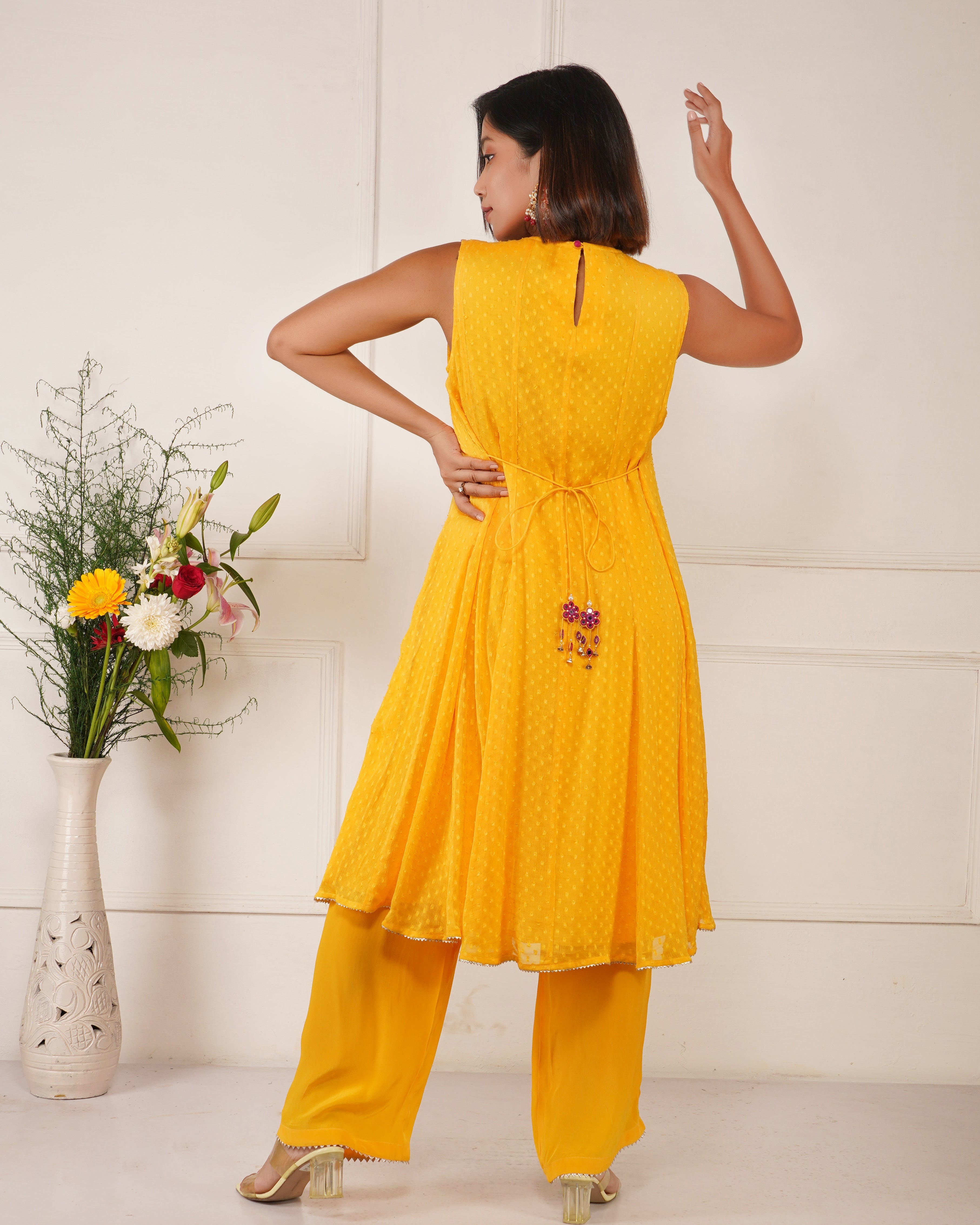 Saga Phulkari Kurta Set | Phulkari Women Kurta Set