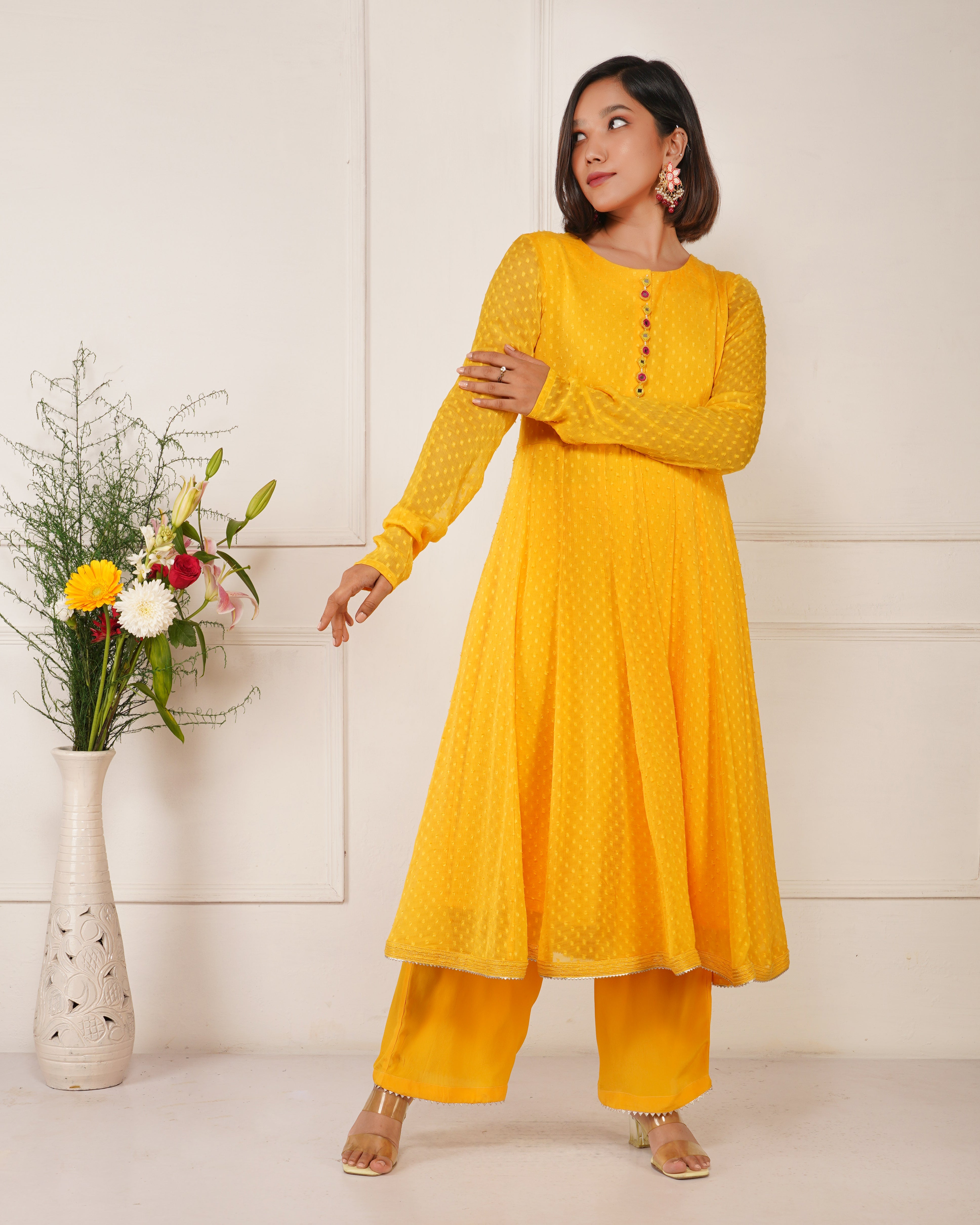Jama Anarkali Kurta Set | Designer Anarkali Kurta For Women