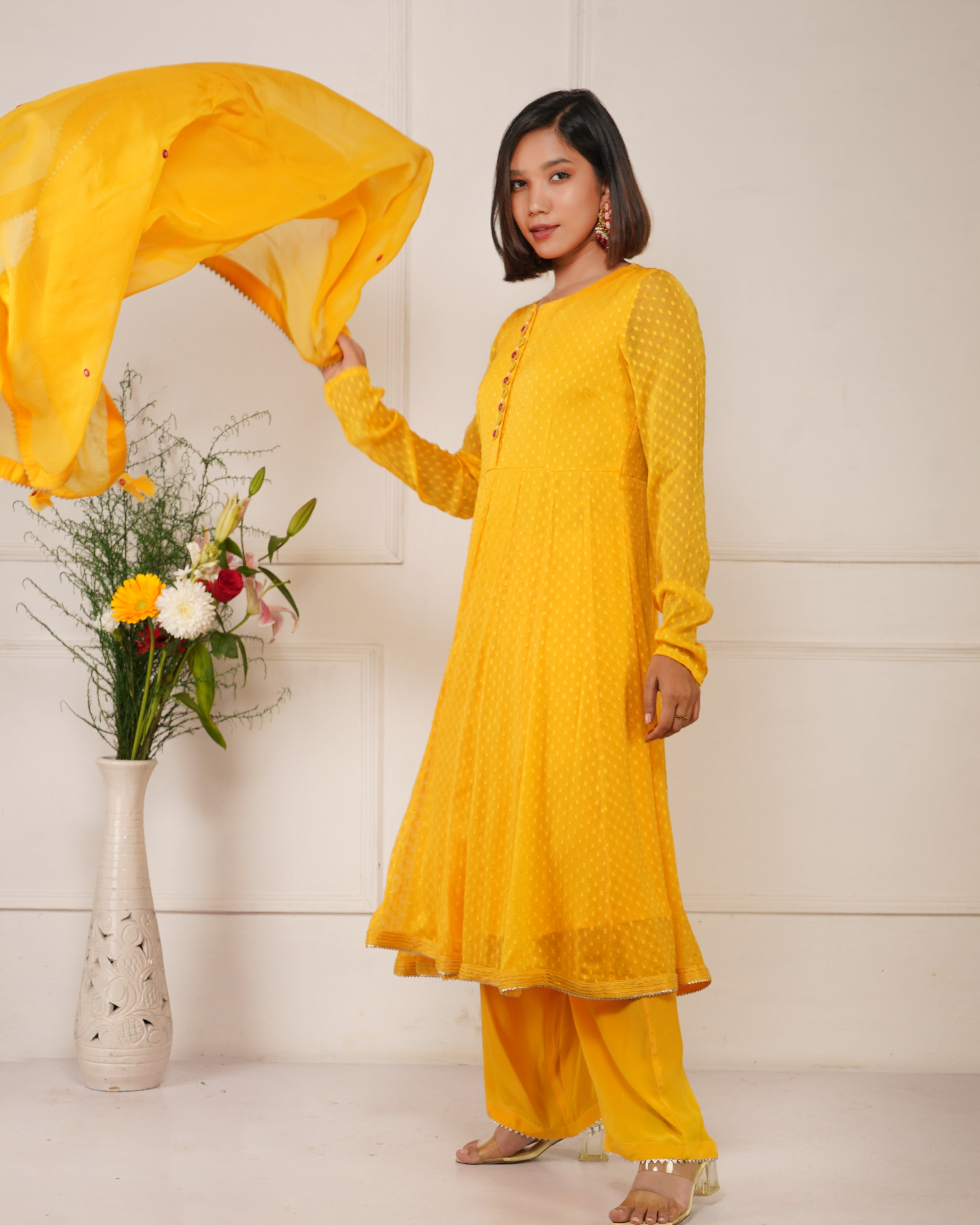 Jama Anarkali Kurta Set | Designer Anarkali Kurta For Women
