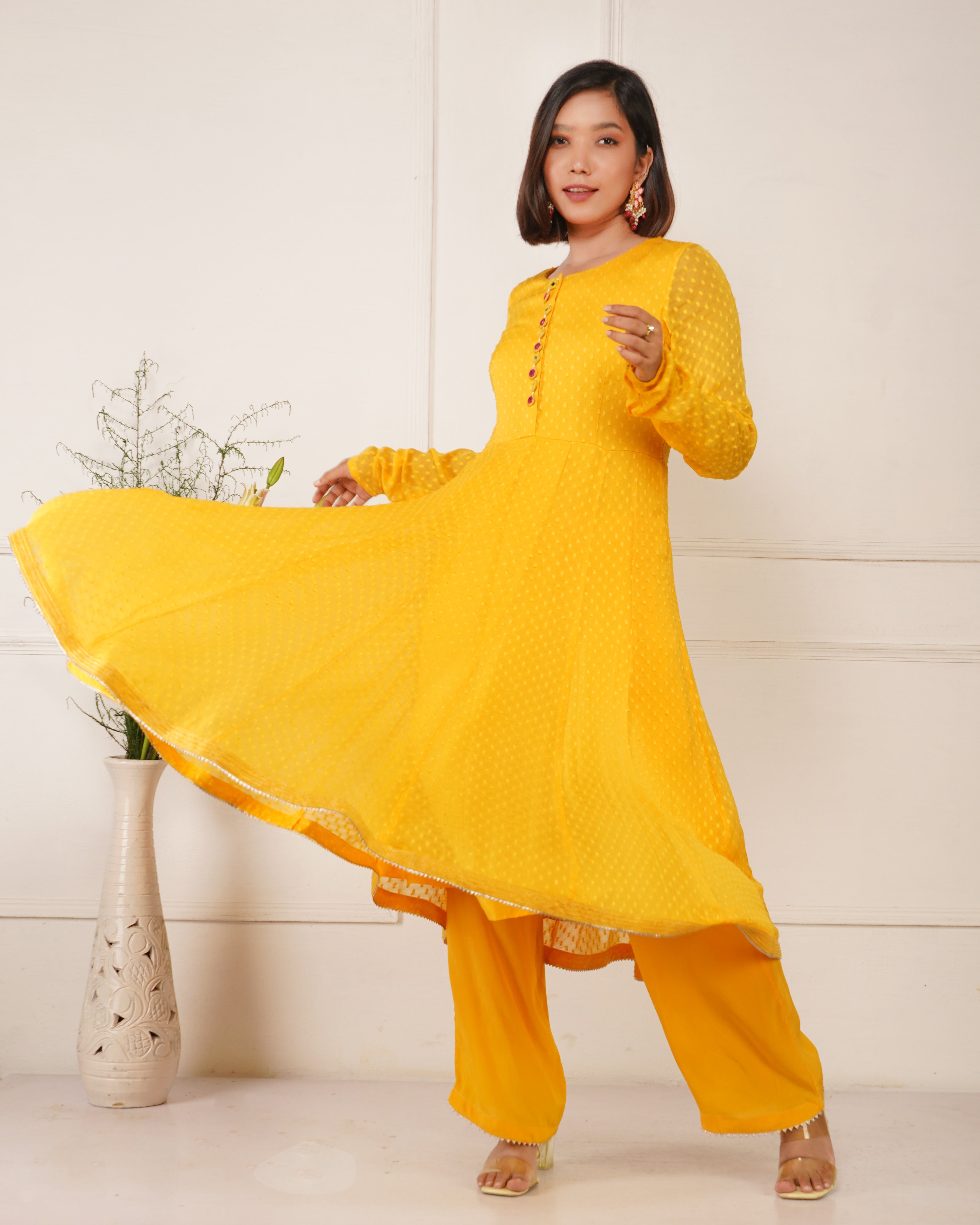 Jama Anarkali Kurta Set | Designer Anarkali Kurta For Women