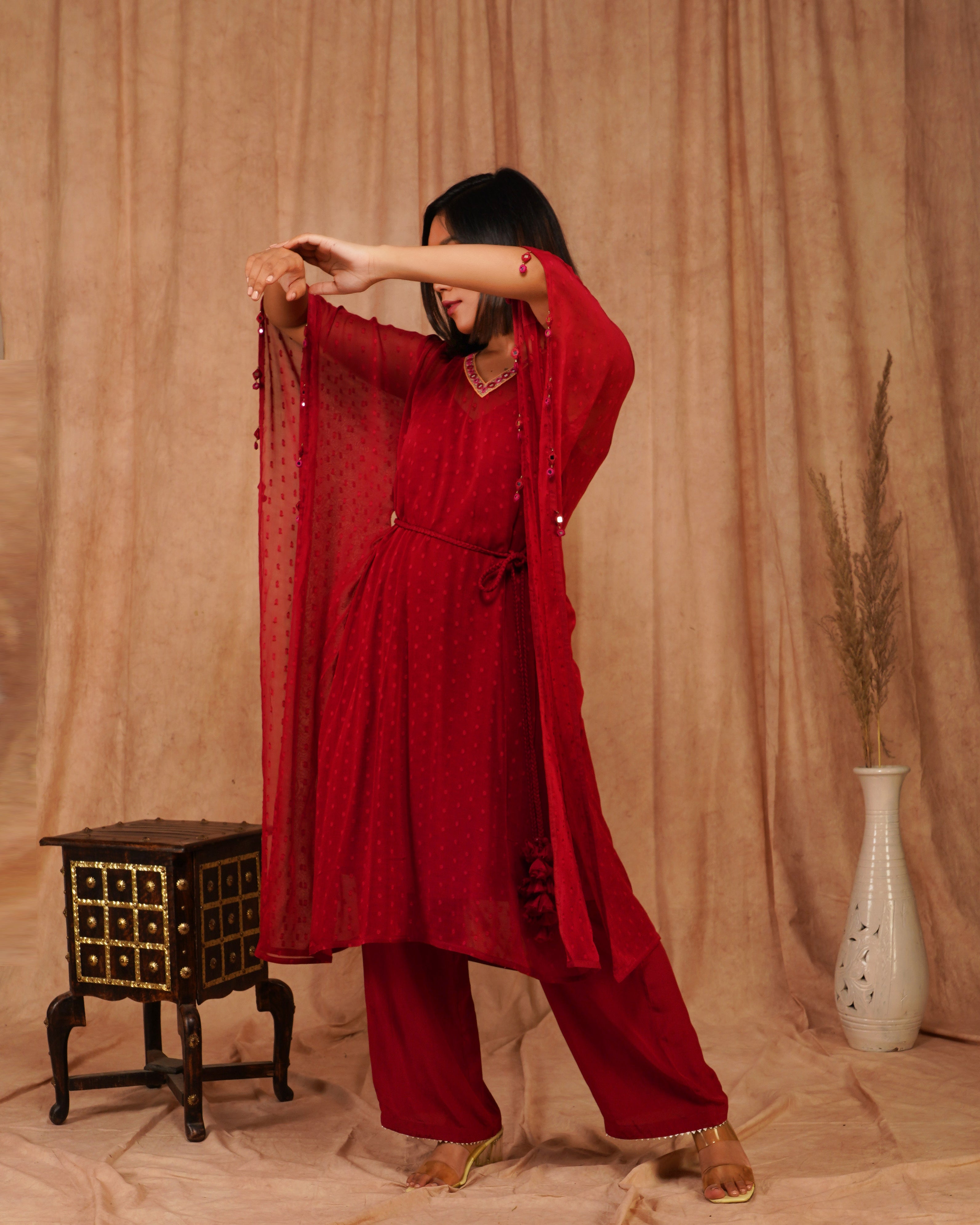 Kaazi Kaftan Set | Kaftan Sets for Women