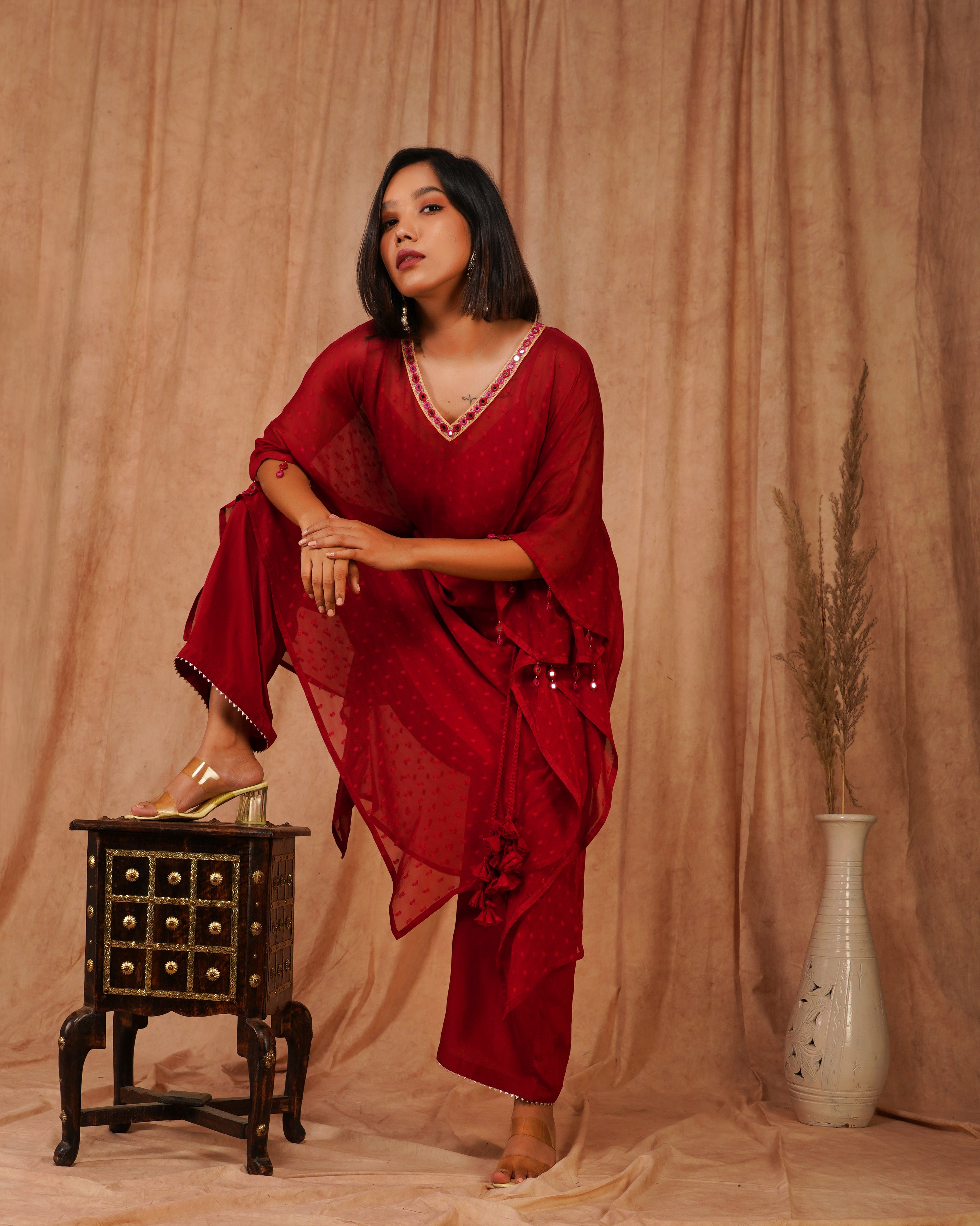 Kaazi Kaftan Set | Kaftan Sets for Women