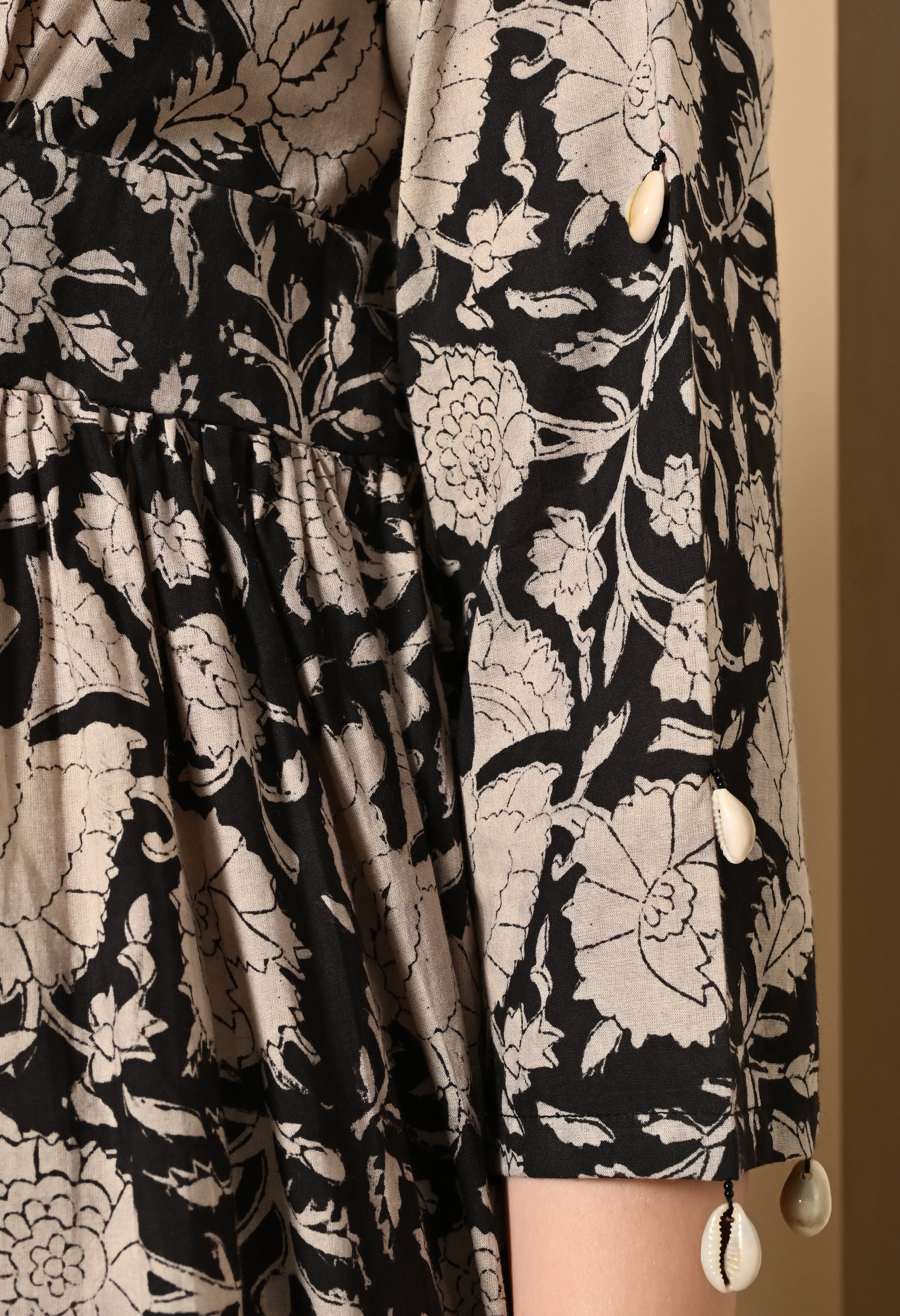 IDIKA HANDBLOCK COTTON DRESS