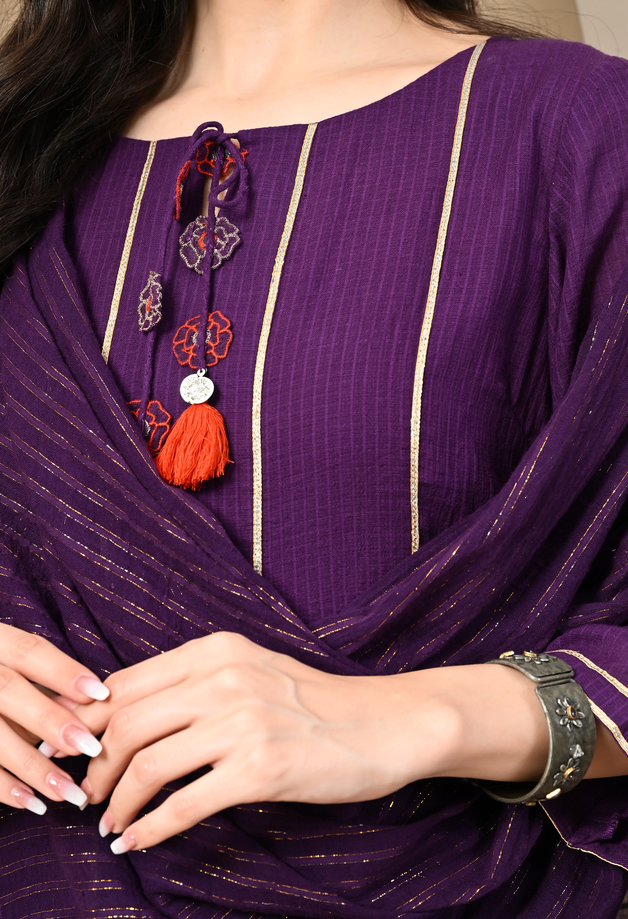 NOORANI JAUMNI DORIYA KURTA SET