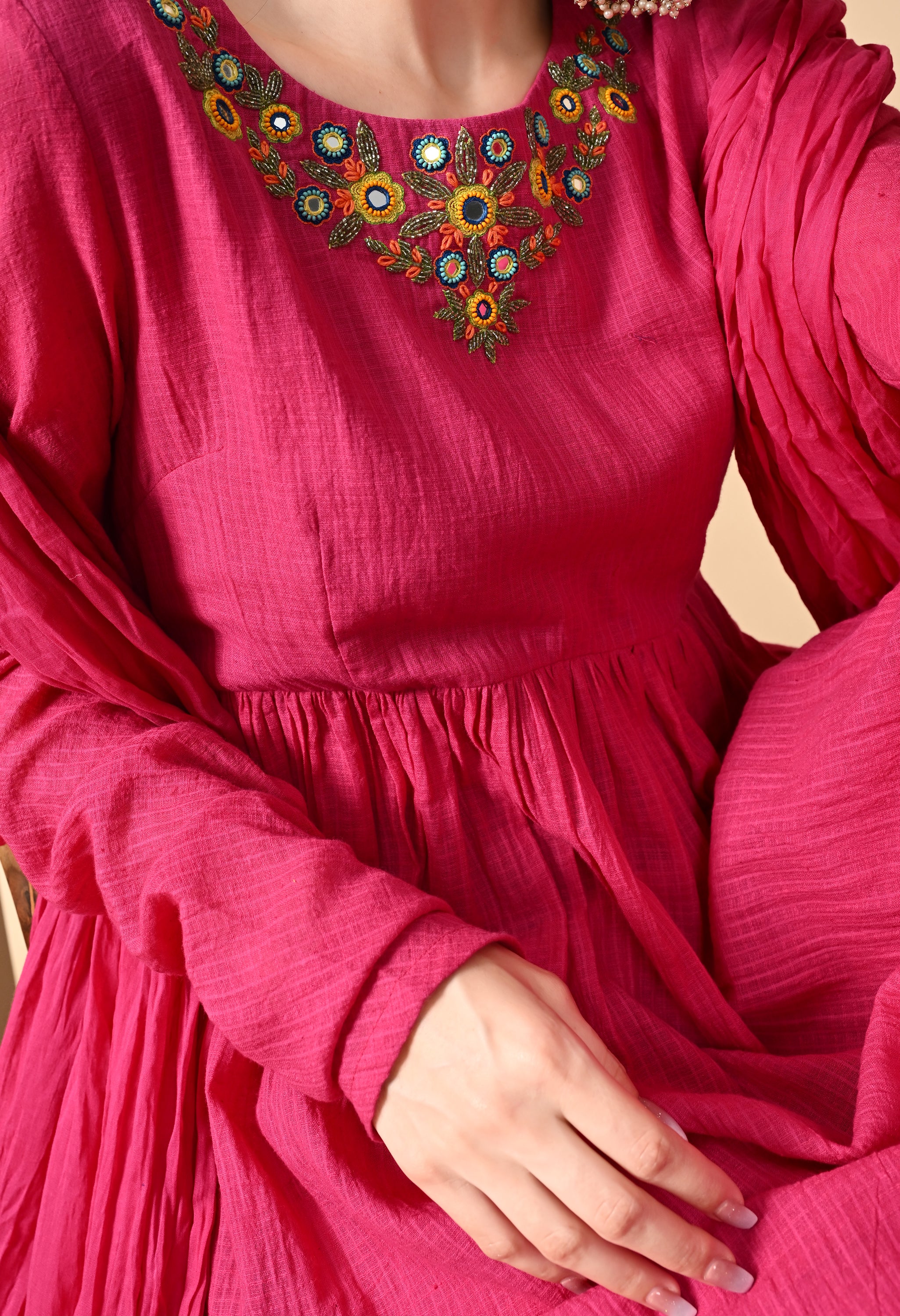 ZIA KOTTA DORIYA KURTA SET