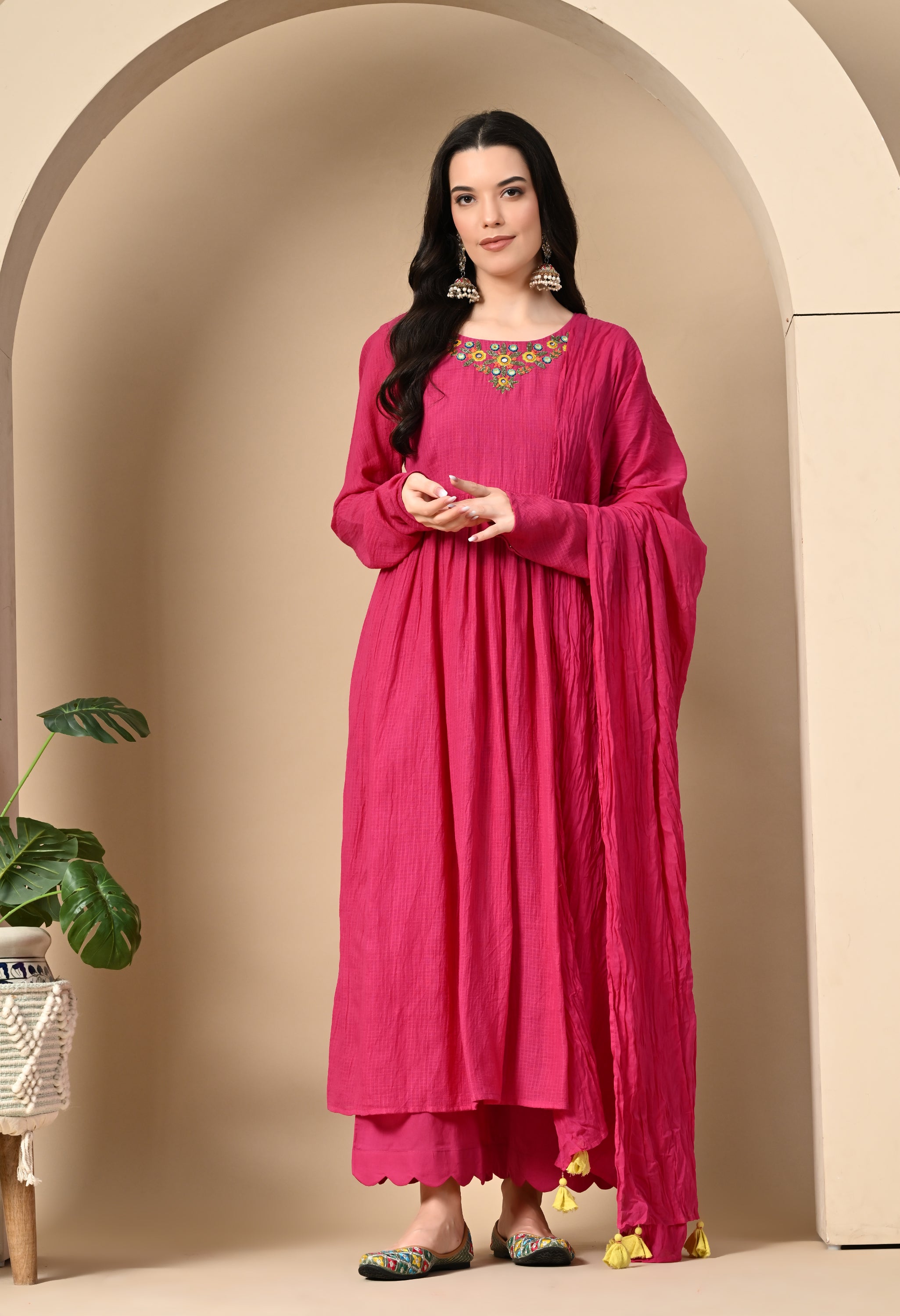 ZIA KOTTA DORIYA KURTA SET