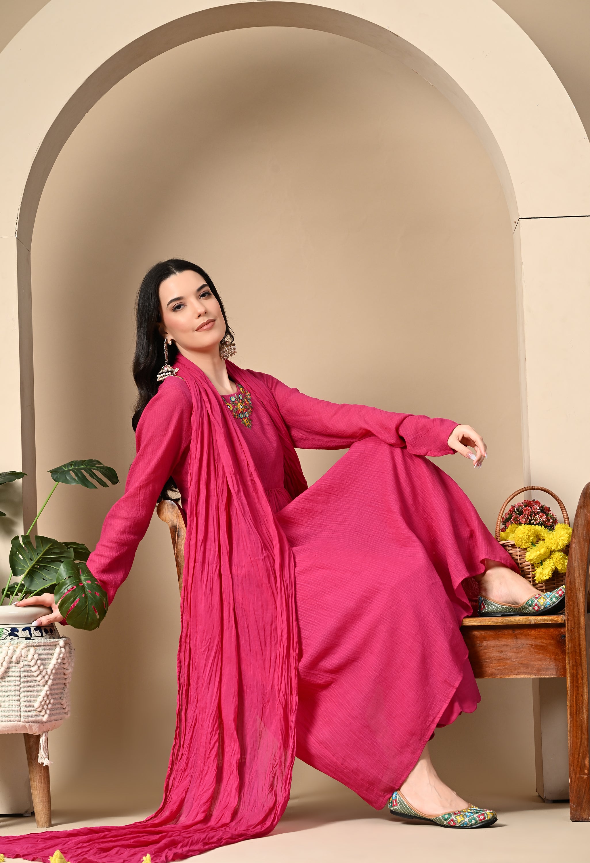 ZIA KOTTA DORIYA KURTA SET