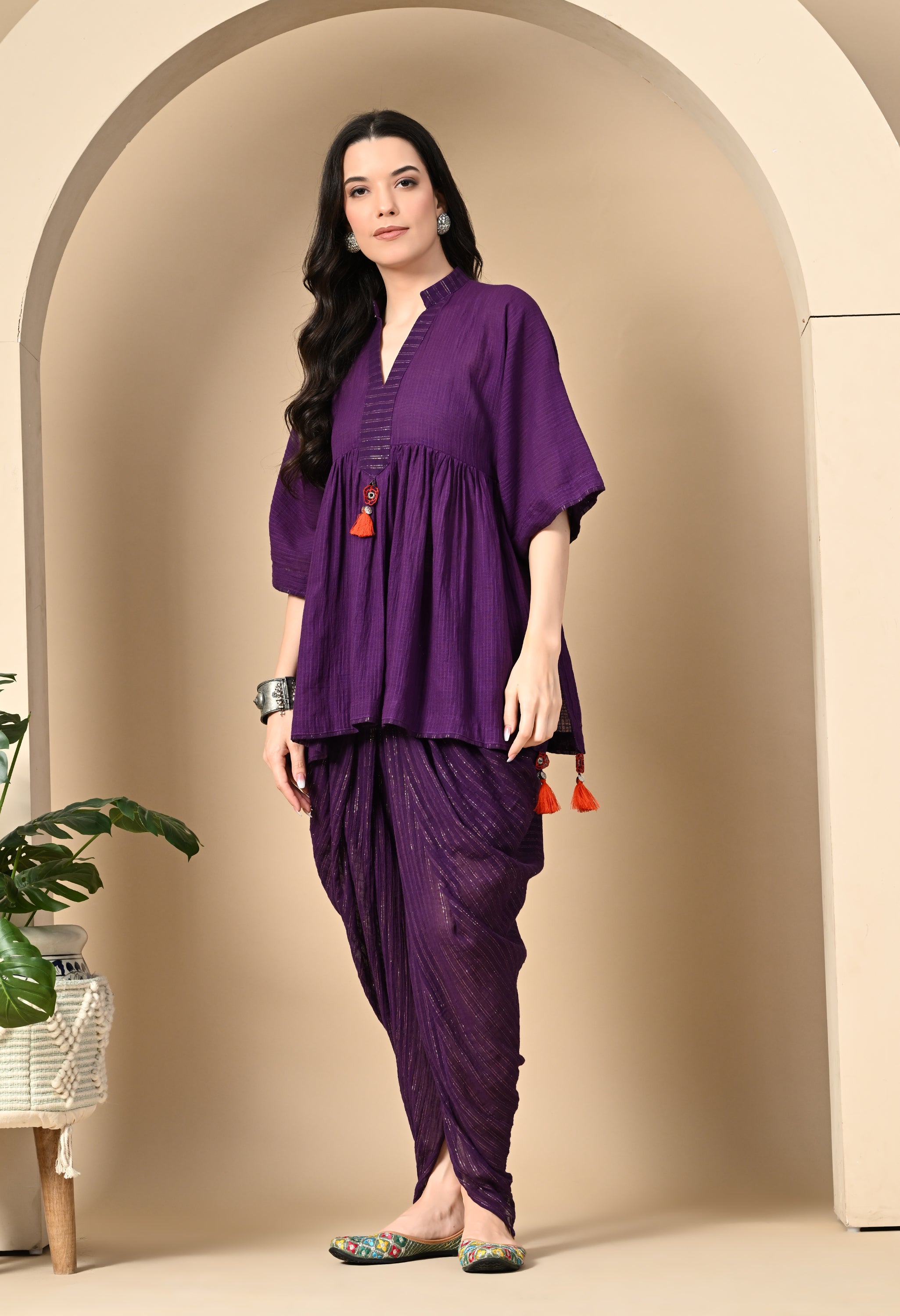 DHARA DHOTI KURTI SET
