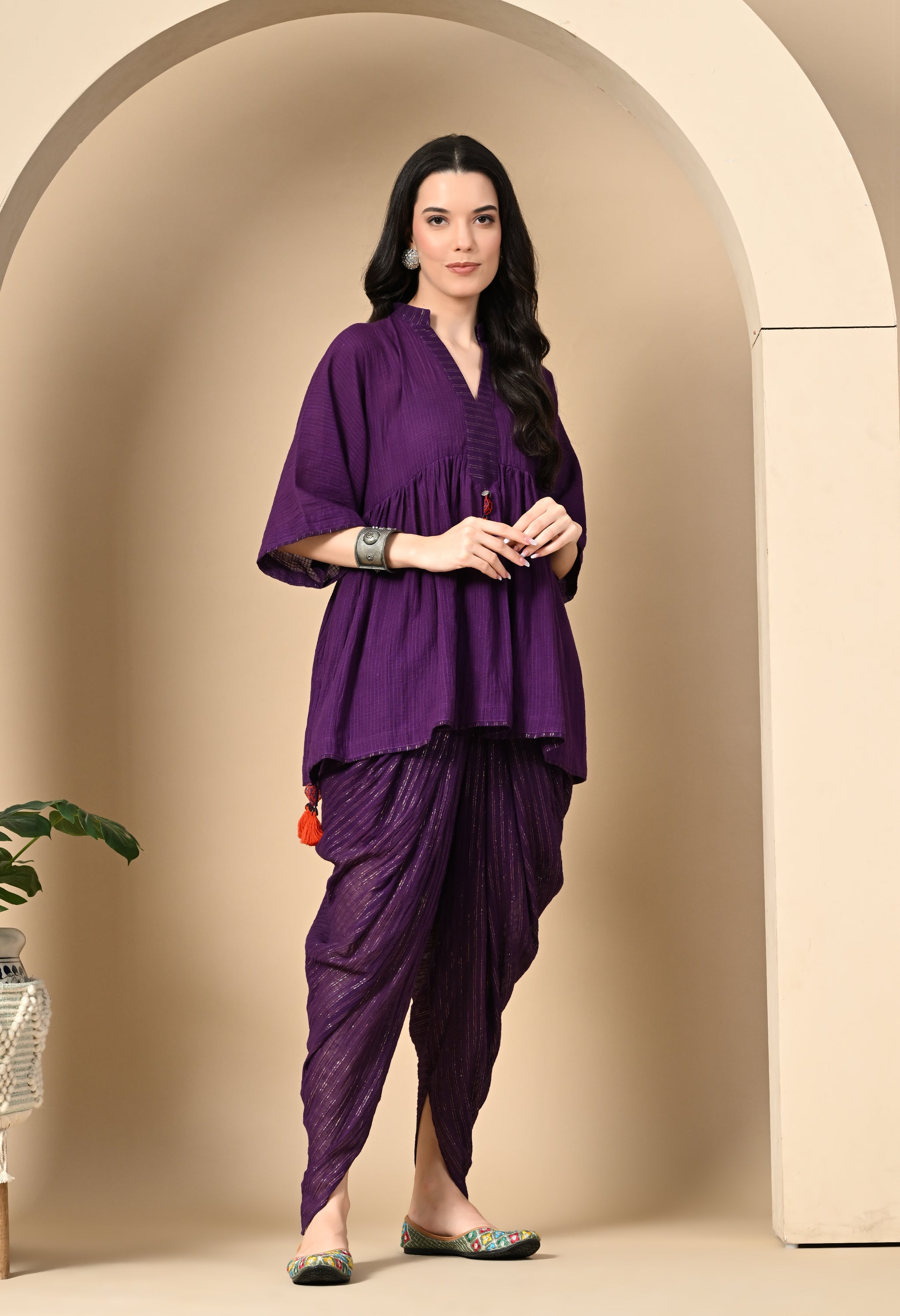 DHARA DHOTI KURTI SET