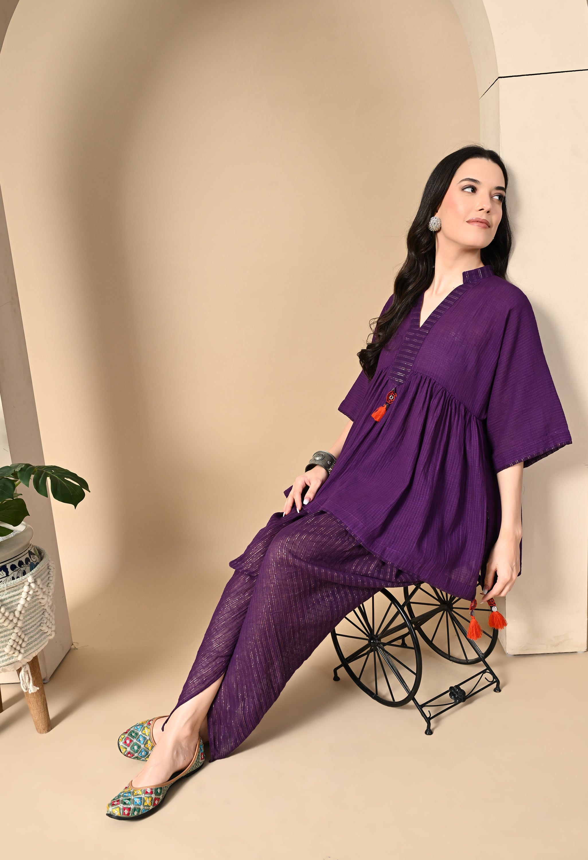DHARA DHOTI KURTI SET