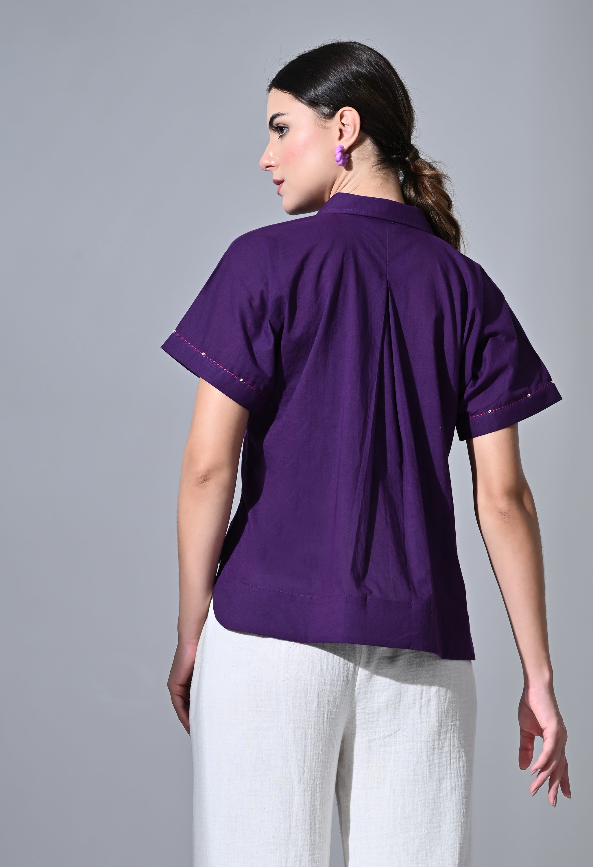 ROYAL PURPEL TOP