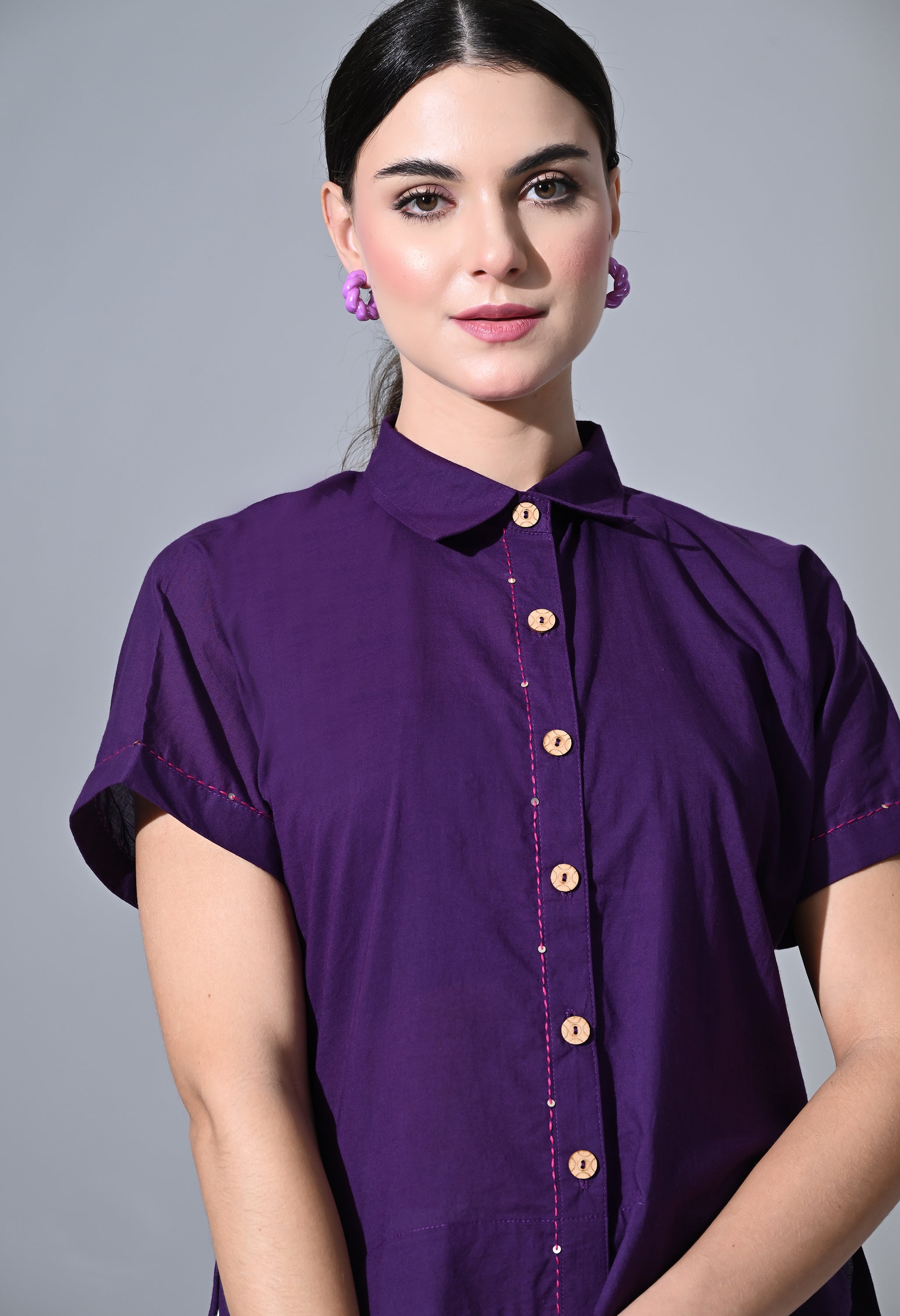 ROYAL PURPEL TOP