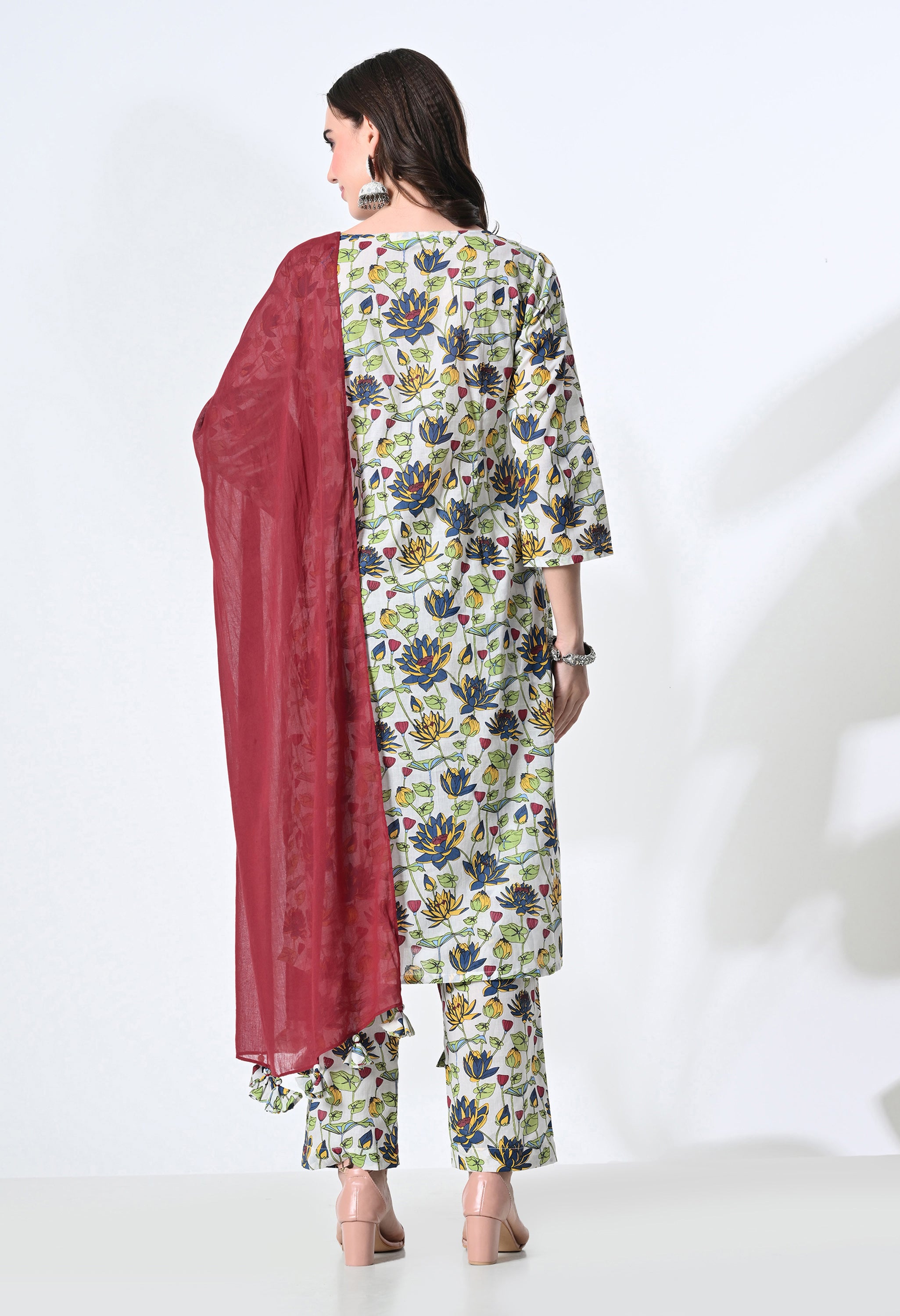 GULSHAN HANDBLOCK KURTA SET