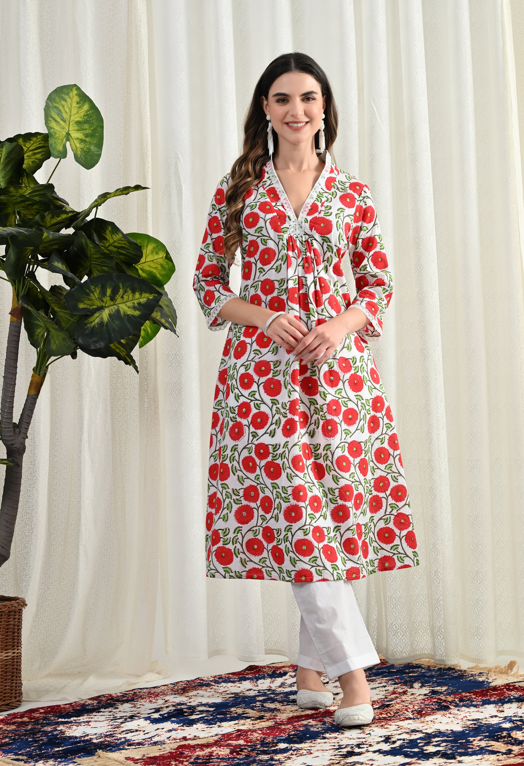 RUBI COTTON KURTA SET