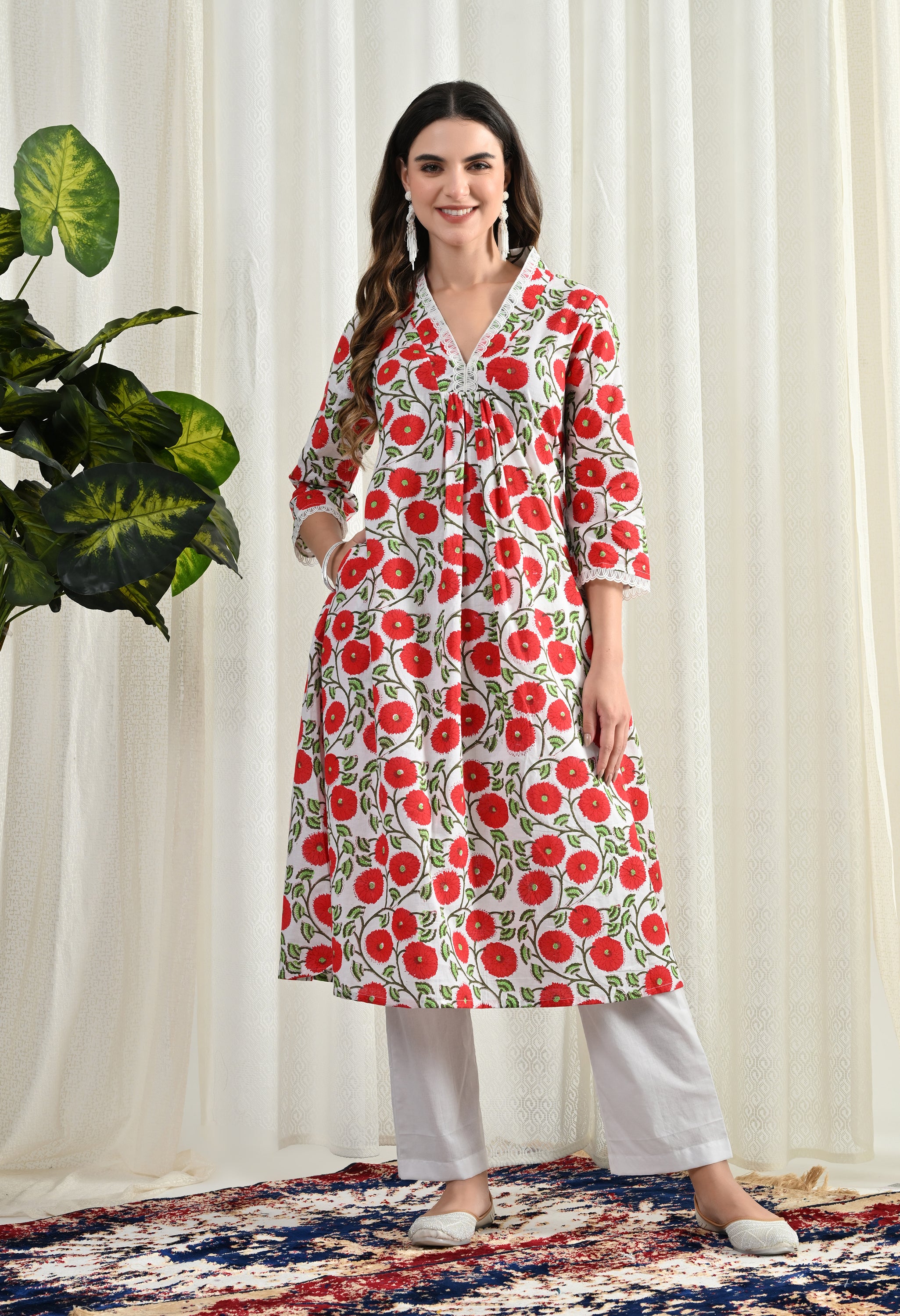 RUBI COTTON KURTA SET
