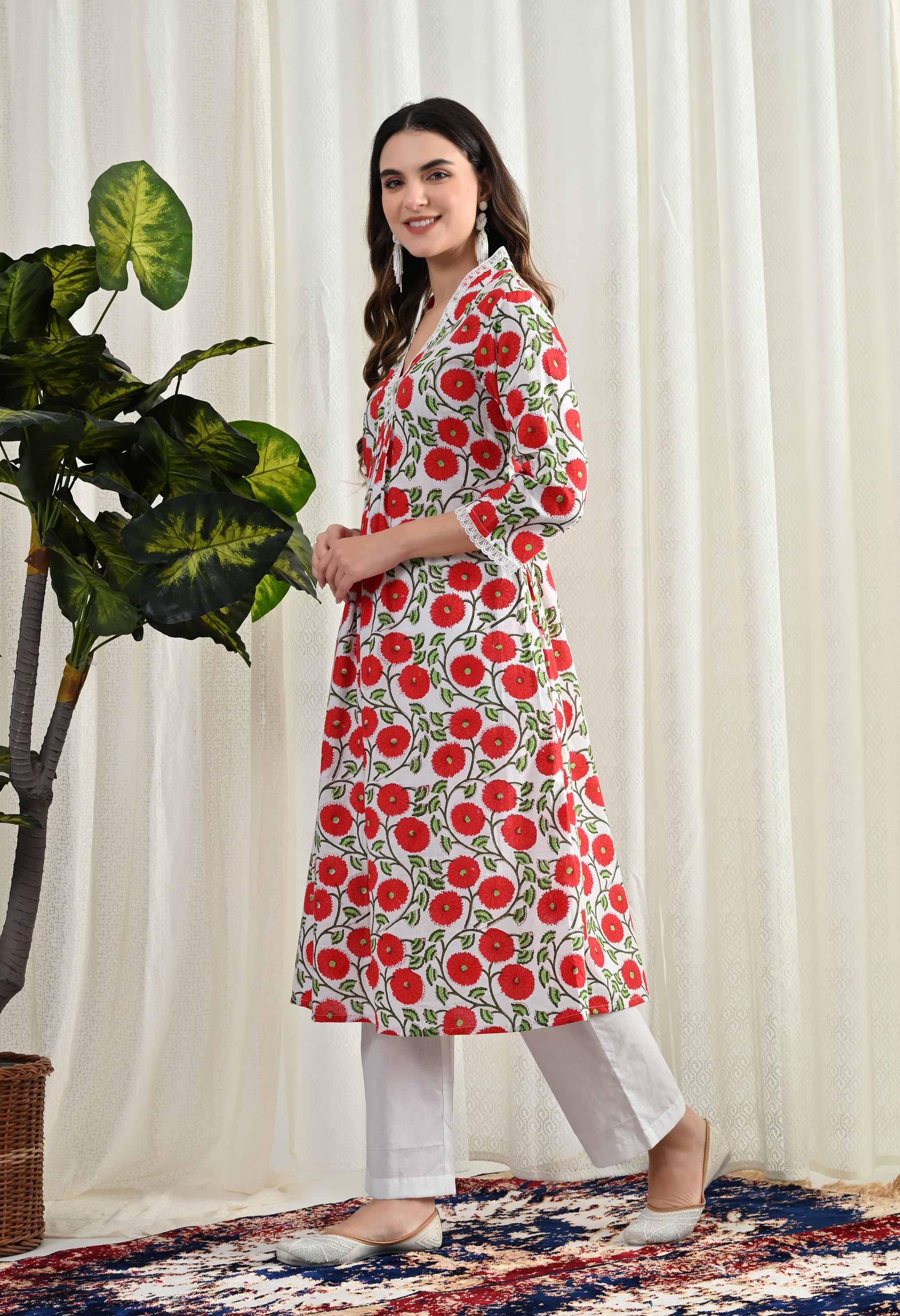 RUBI COTTON KURTA SET